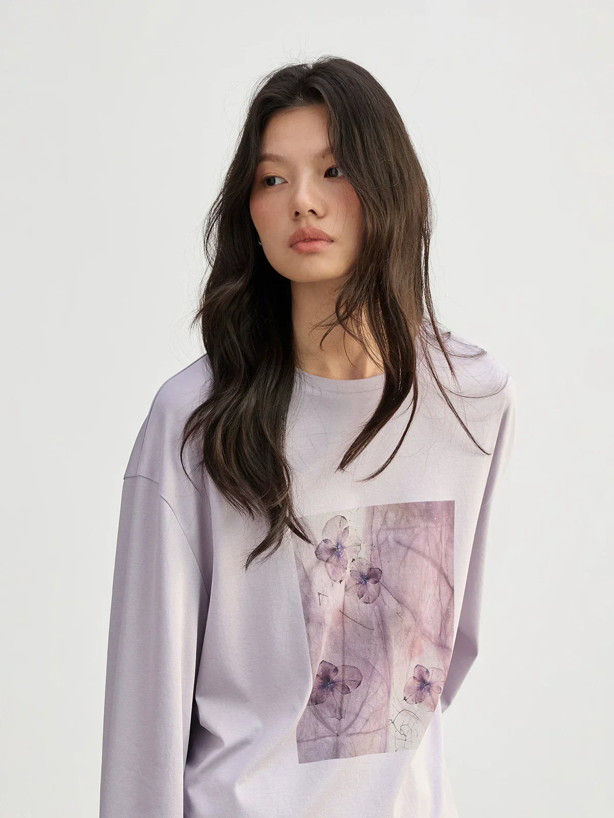 Floral Print Longsleeve Tee - Image 5