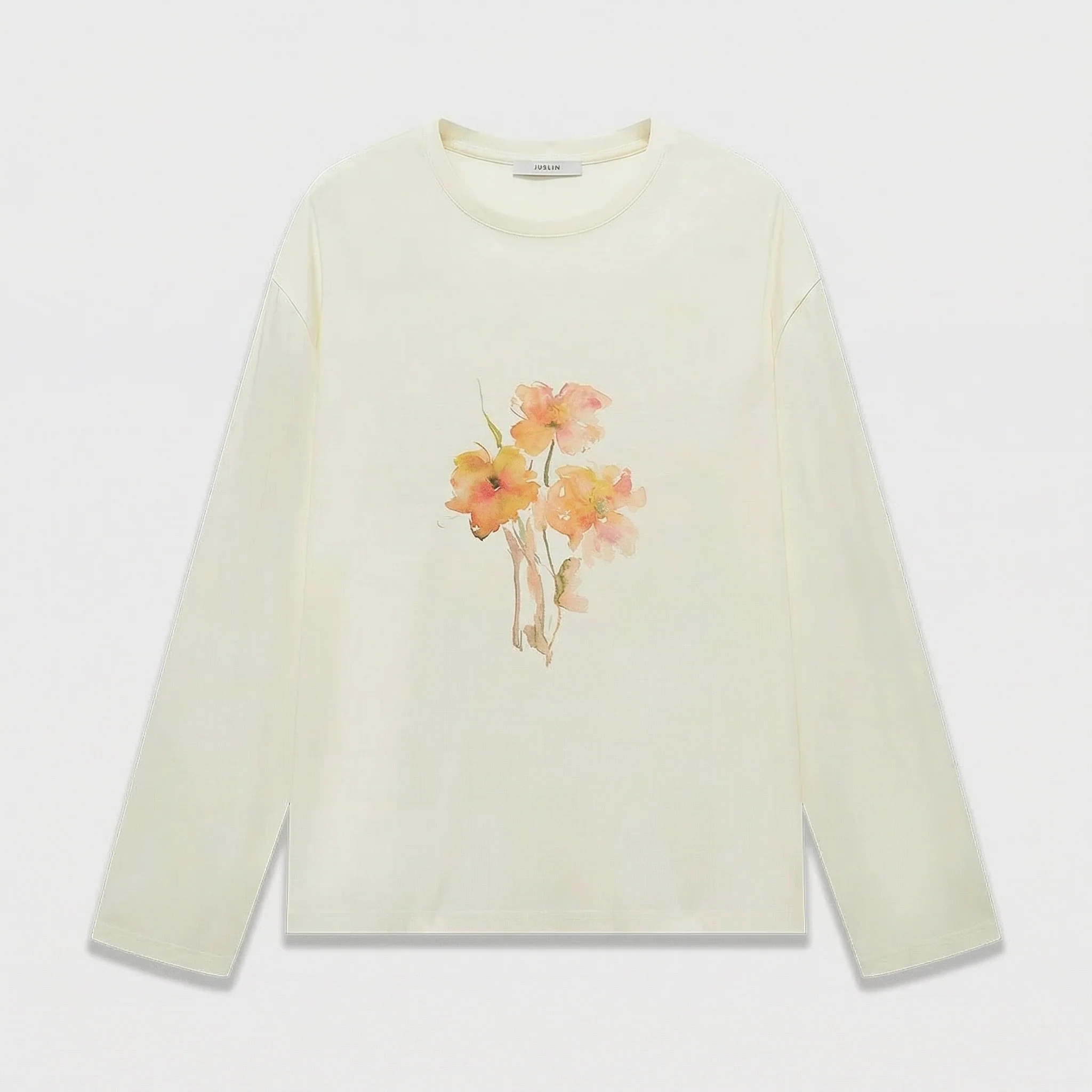 Floral Print Longsleeve Tee - Image 7