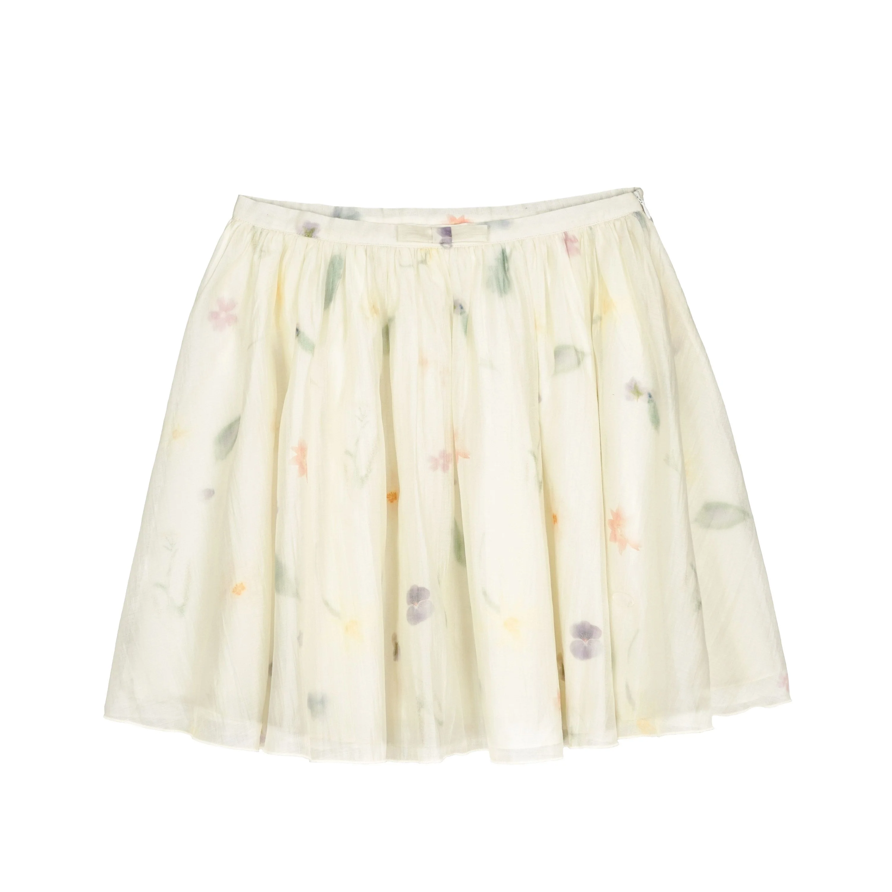 Floral Sheer Mini Skirt - Image 6