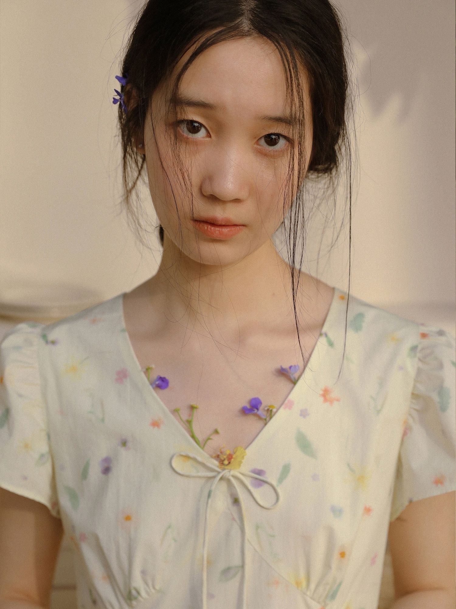 Floral Tie Dress - Image 6