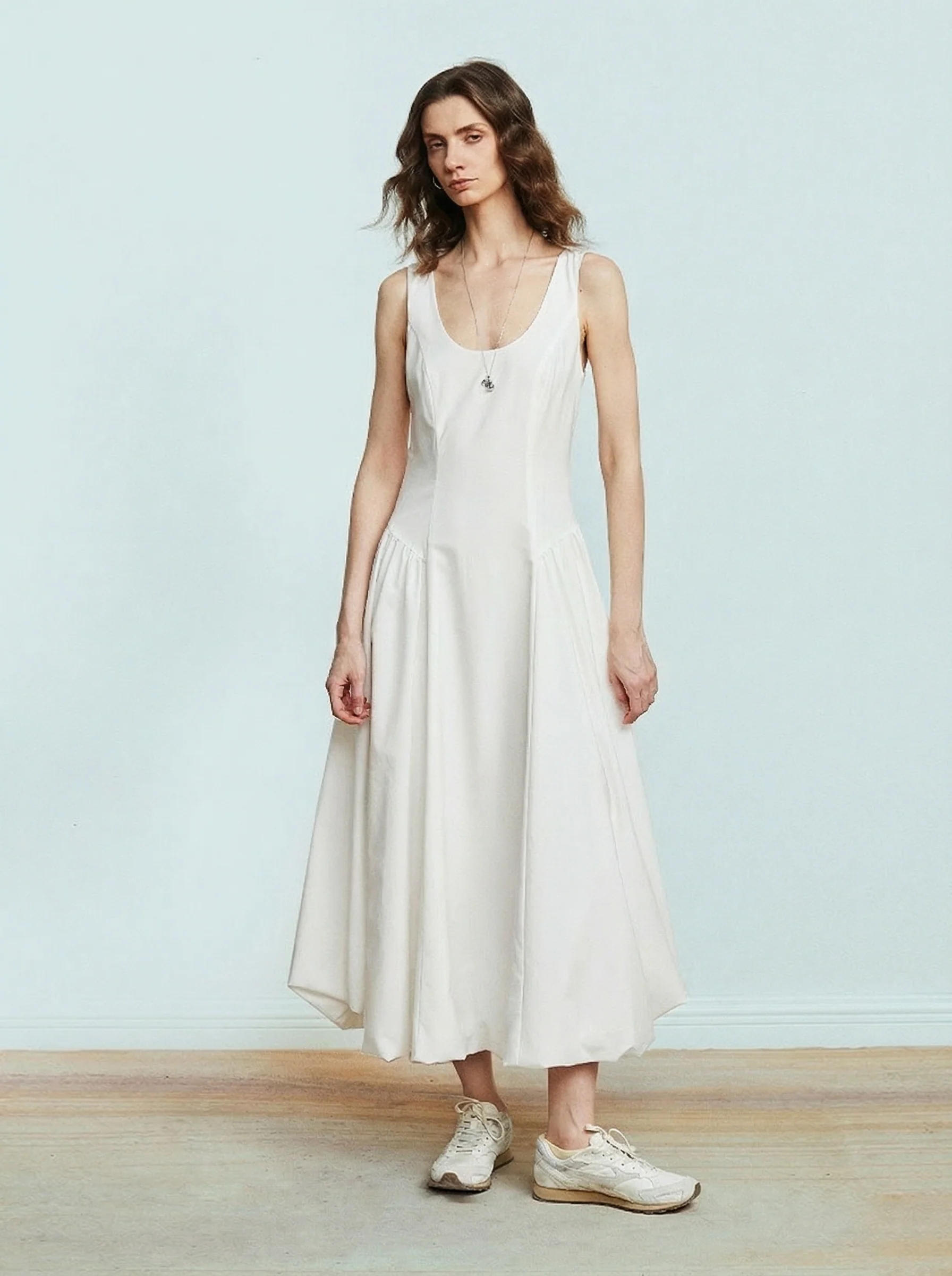 Flower Bud Midi Dress - Image 4