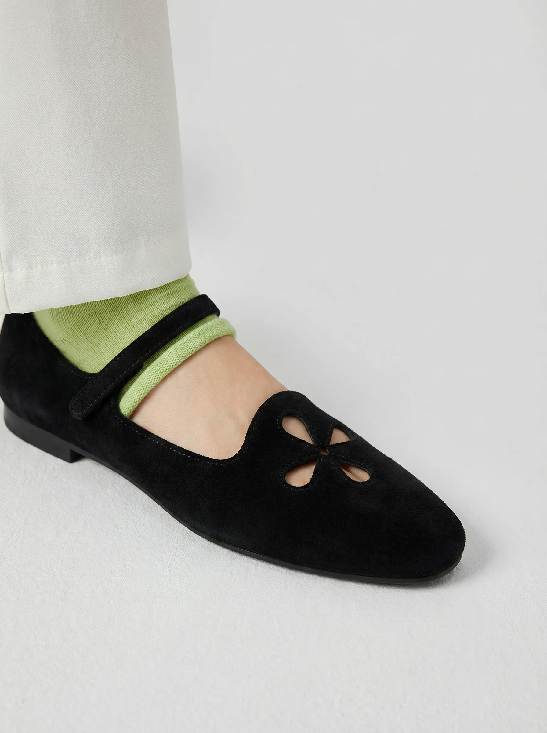 Flower Cutout Mary Janes - Image 4