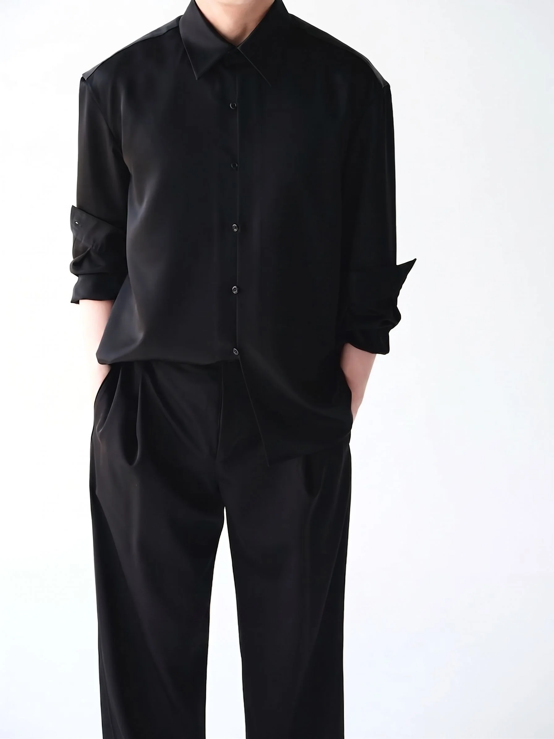 Fluid Button-Up Shirt - Image 5