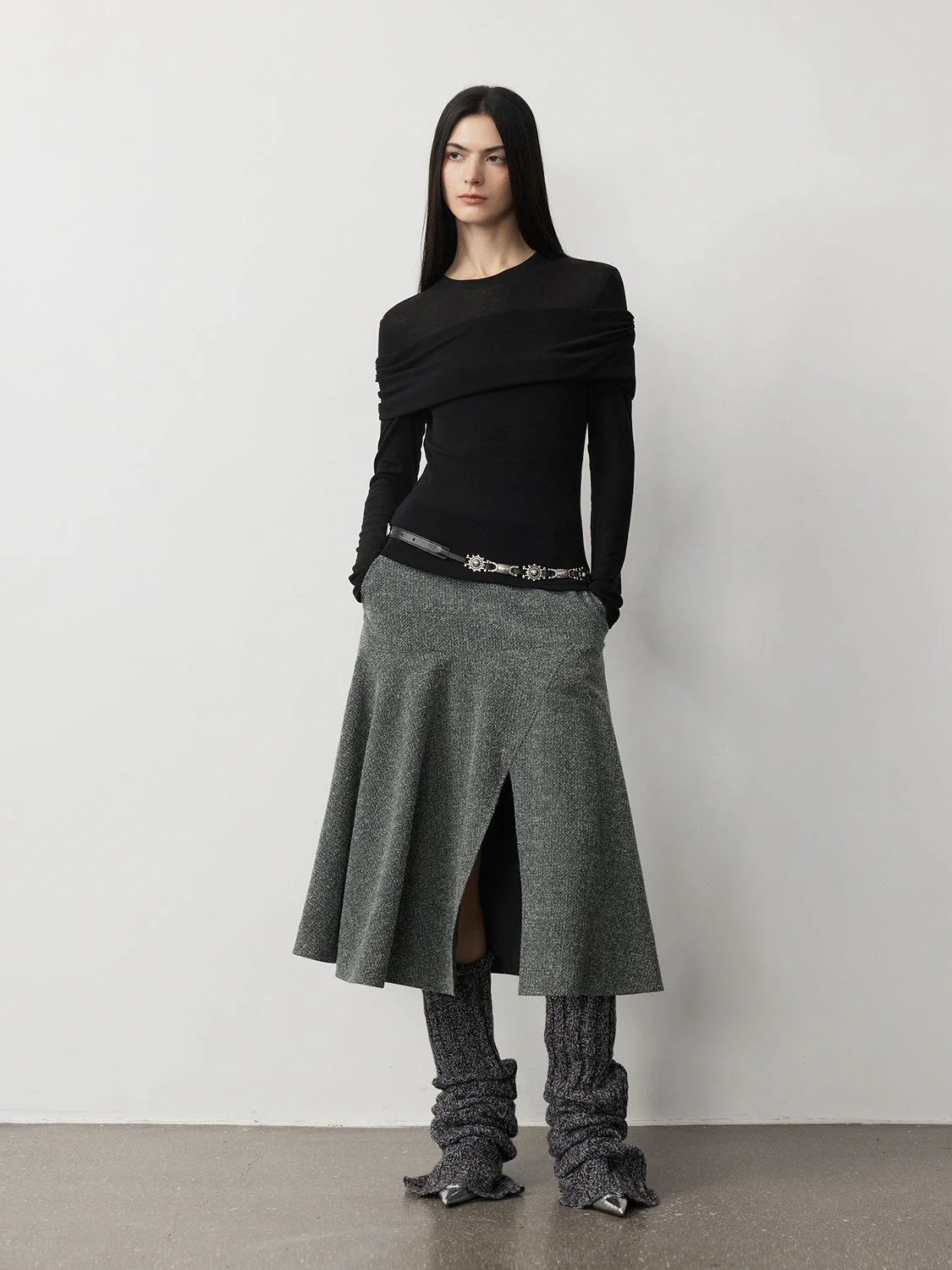 Foldover Off-Shoulder Top - Image 4