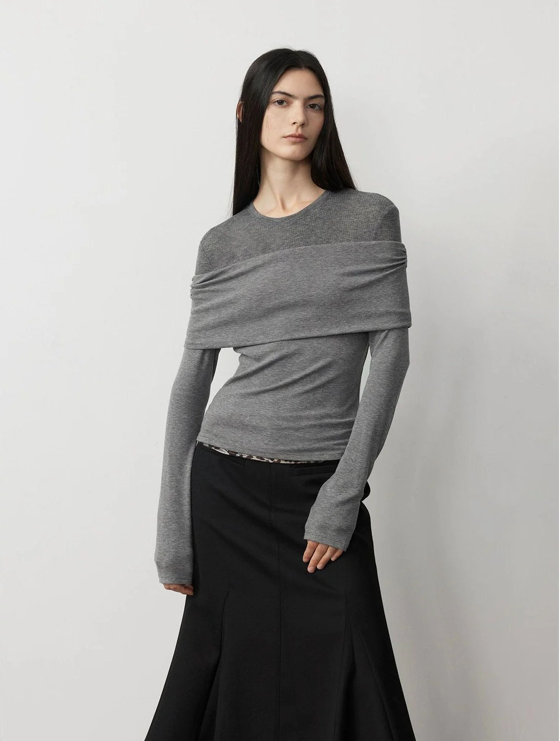 Foldover Off-Shoulder Top - Image 8