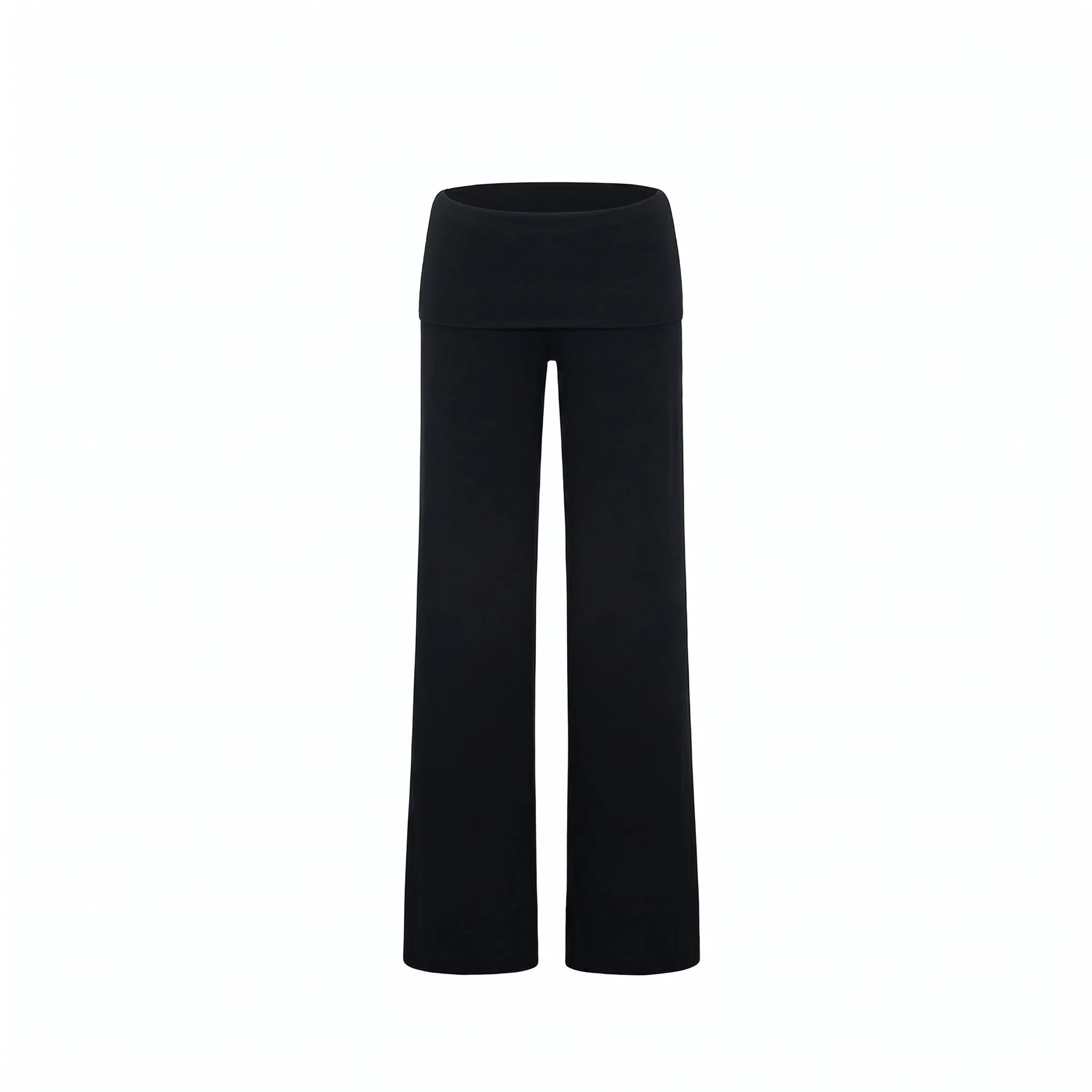 Foldover Wide-Leg Pants - Image 9