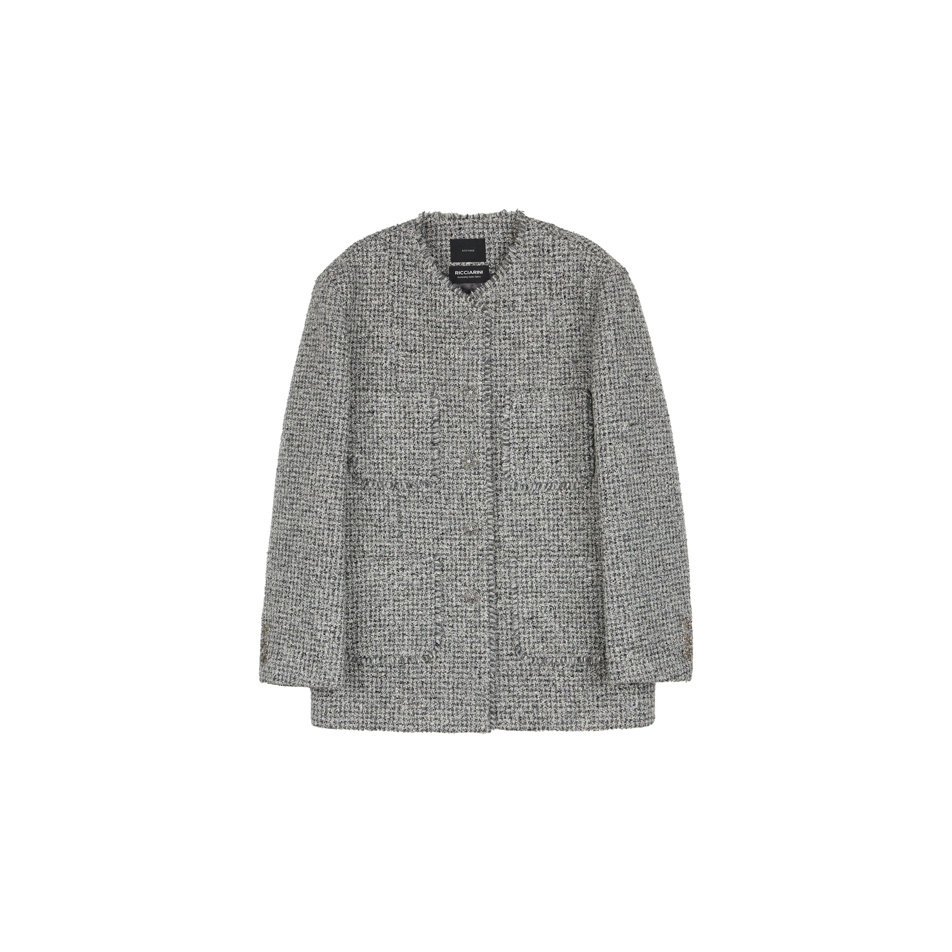 Four-Pocket Tweed Jacket