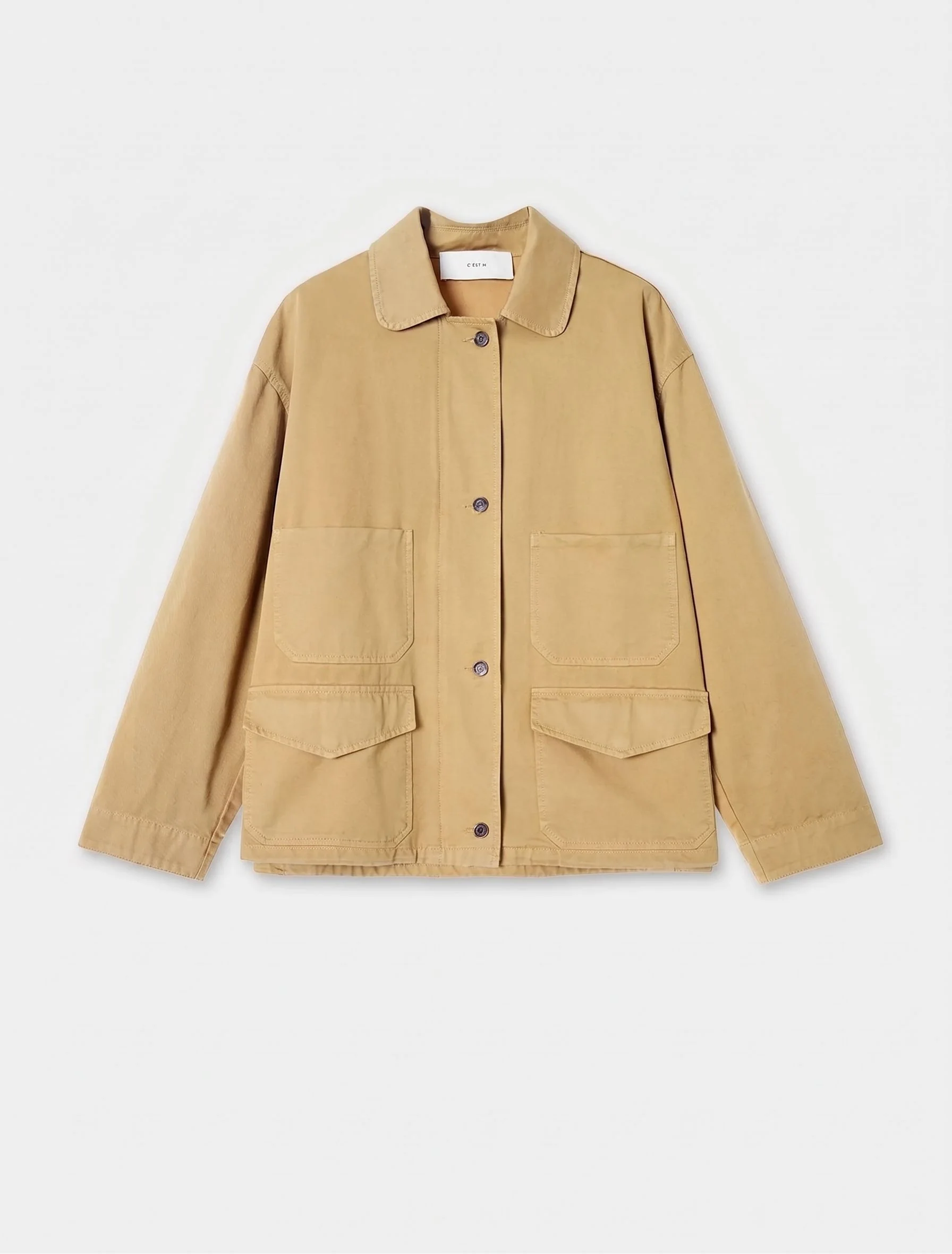 Four-Pocket Twill Jacket - Image 7