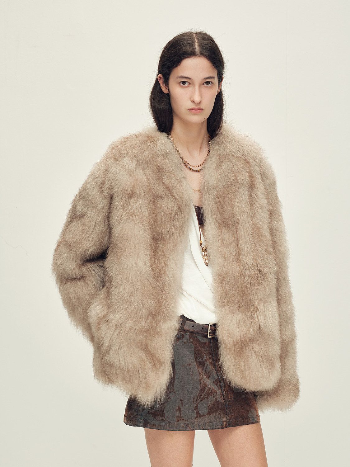 Fox Fur Jacket