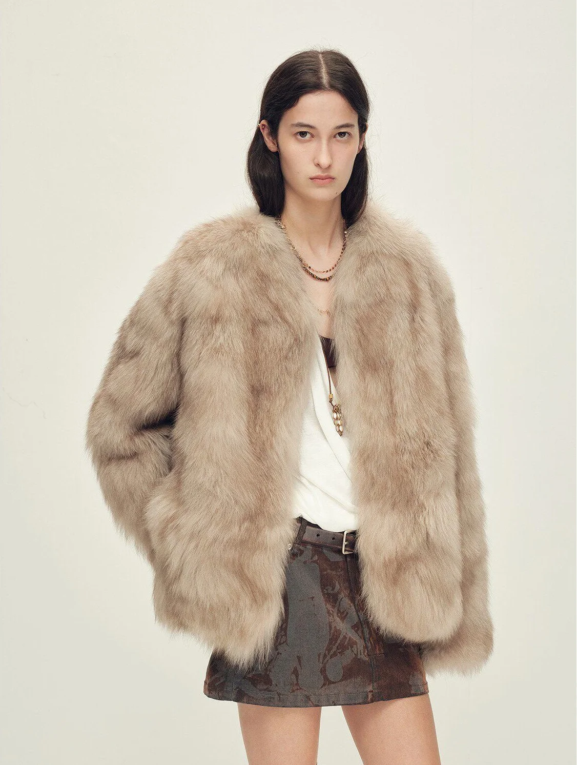 Fox Fur Jacket - Image 7