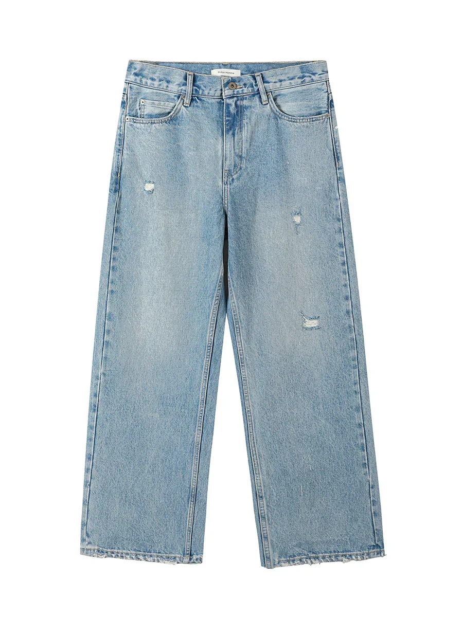 Frayed Hem Jeans