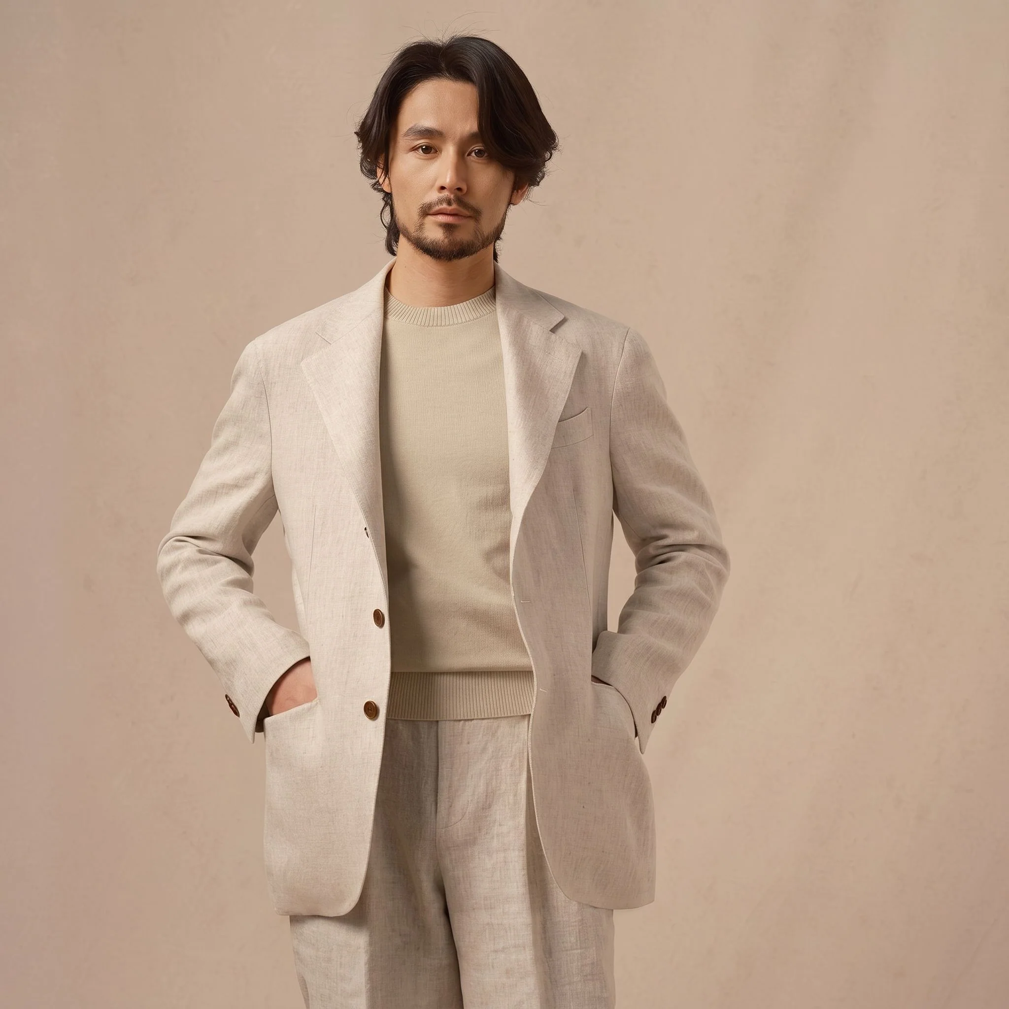 French Linen Blazer - Image 6