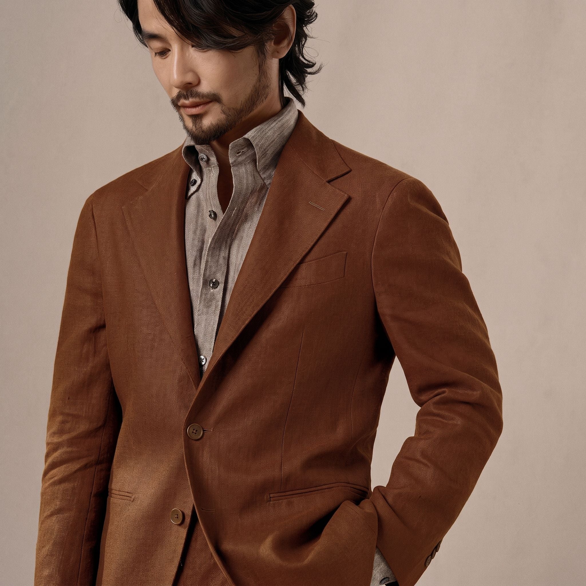 French Linen Blazer - Image 8