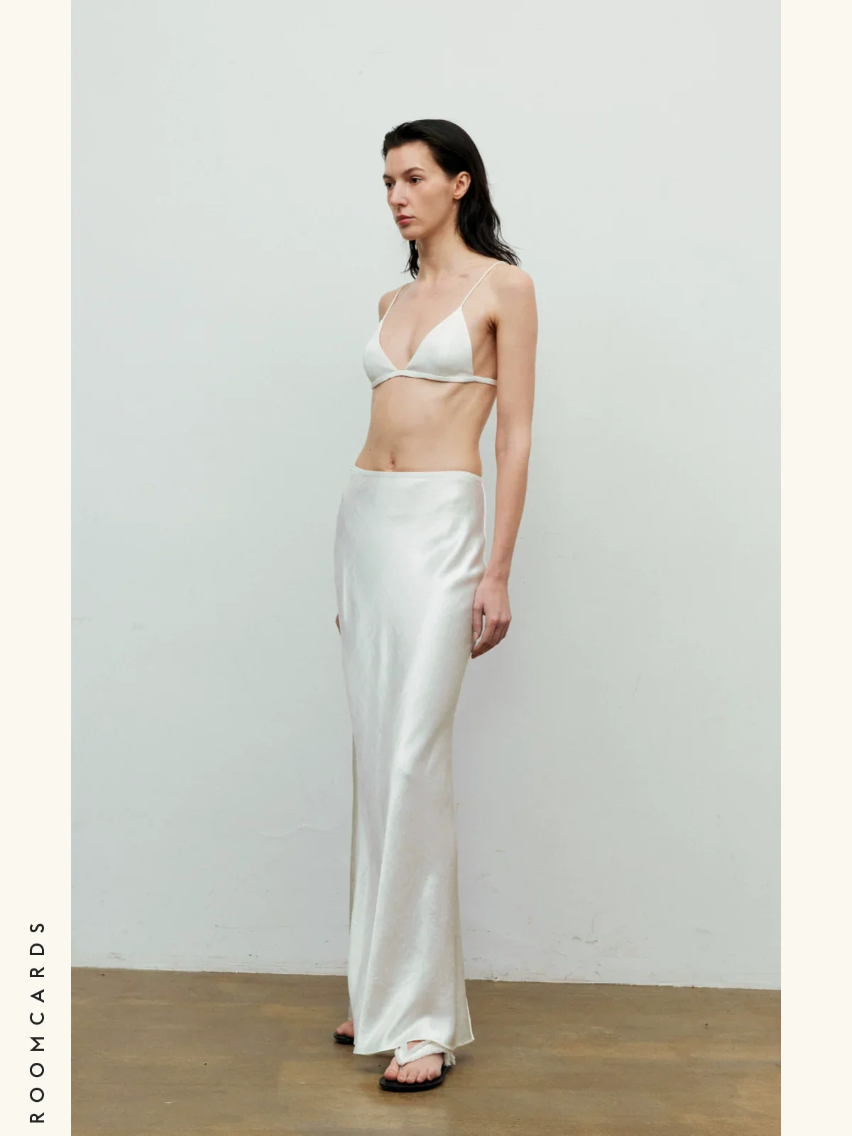 French Silk Triangle Bralette - Image 3