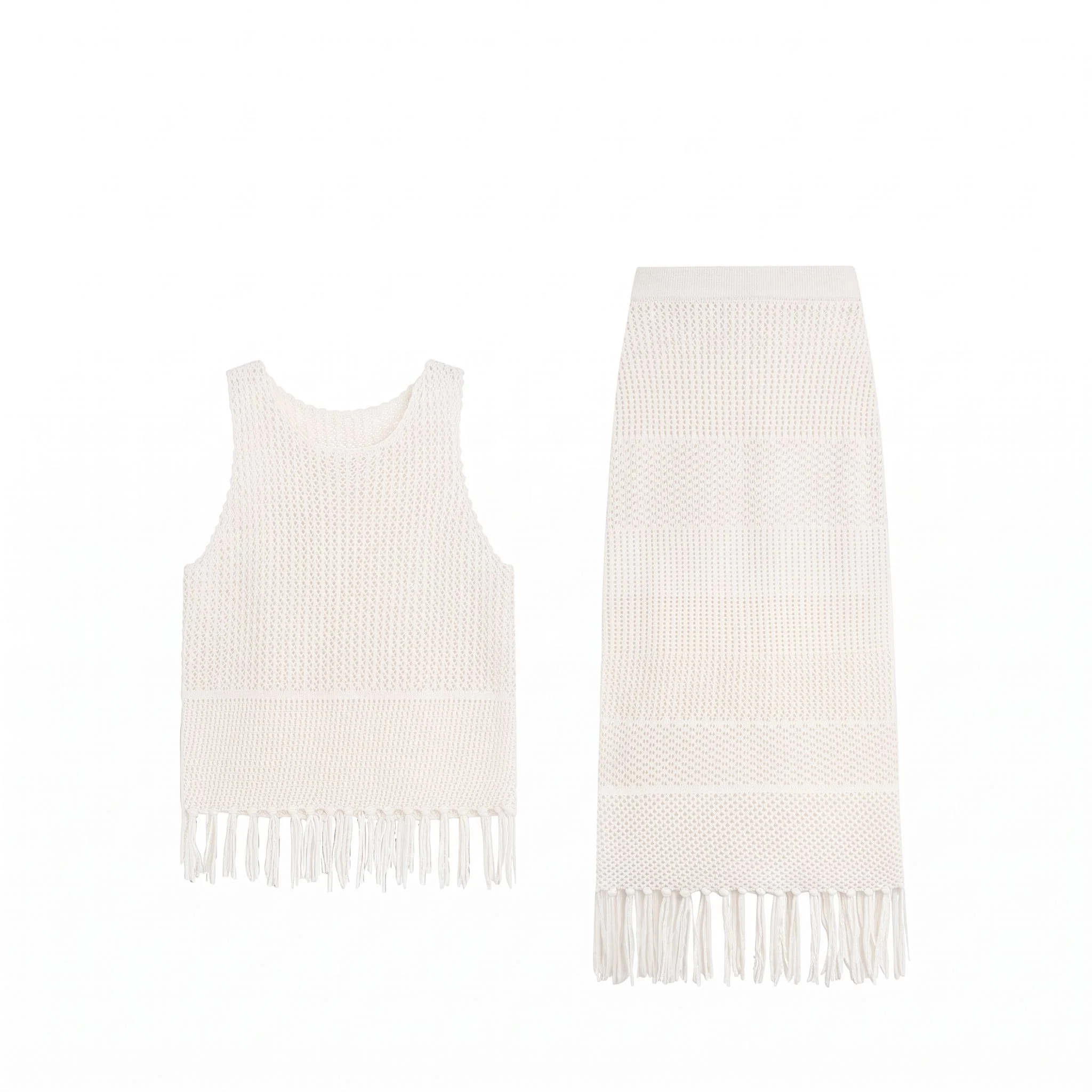 Fringed Crochet Set - Image 7