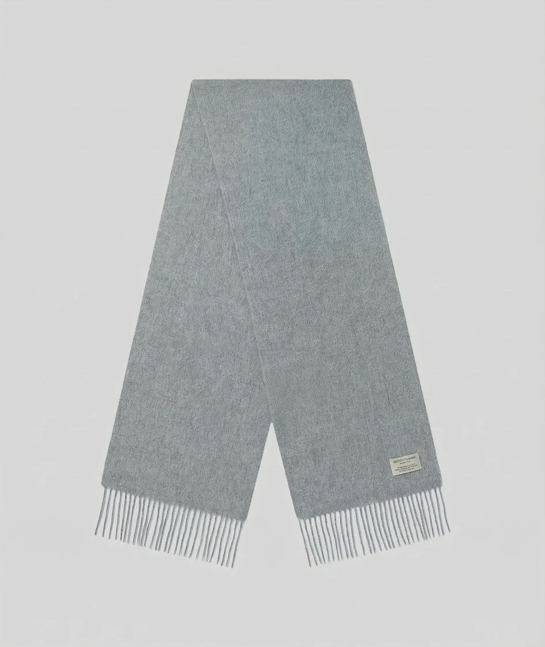 Fringed Knit Scarf - Image 6