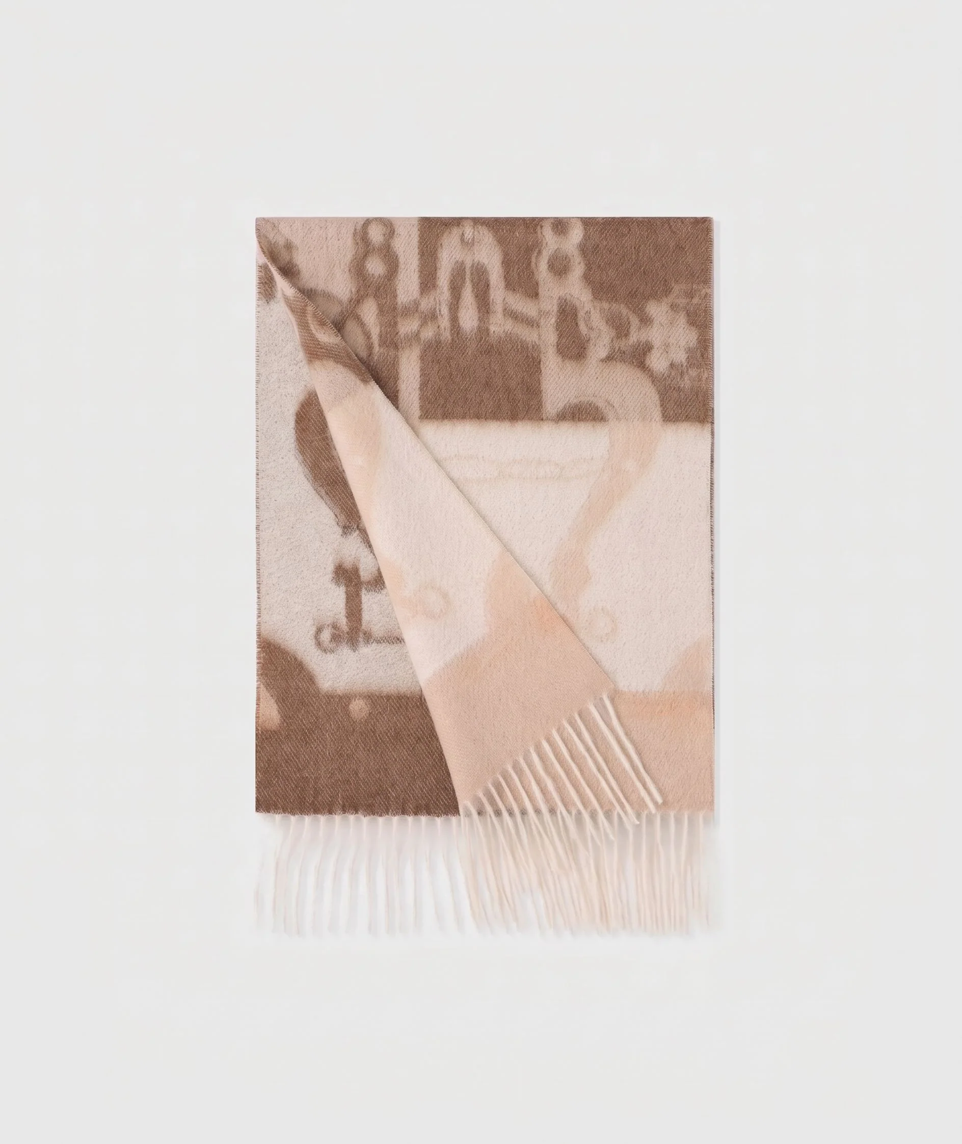 Fringed Motif Scarf - Image 5