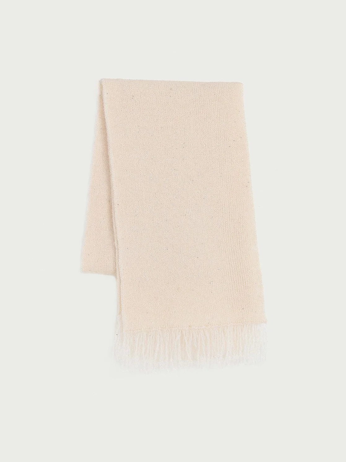 Fringed Sequin Scarf - Image 7