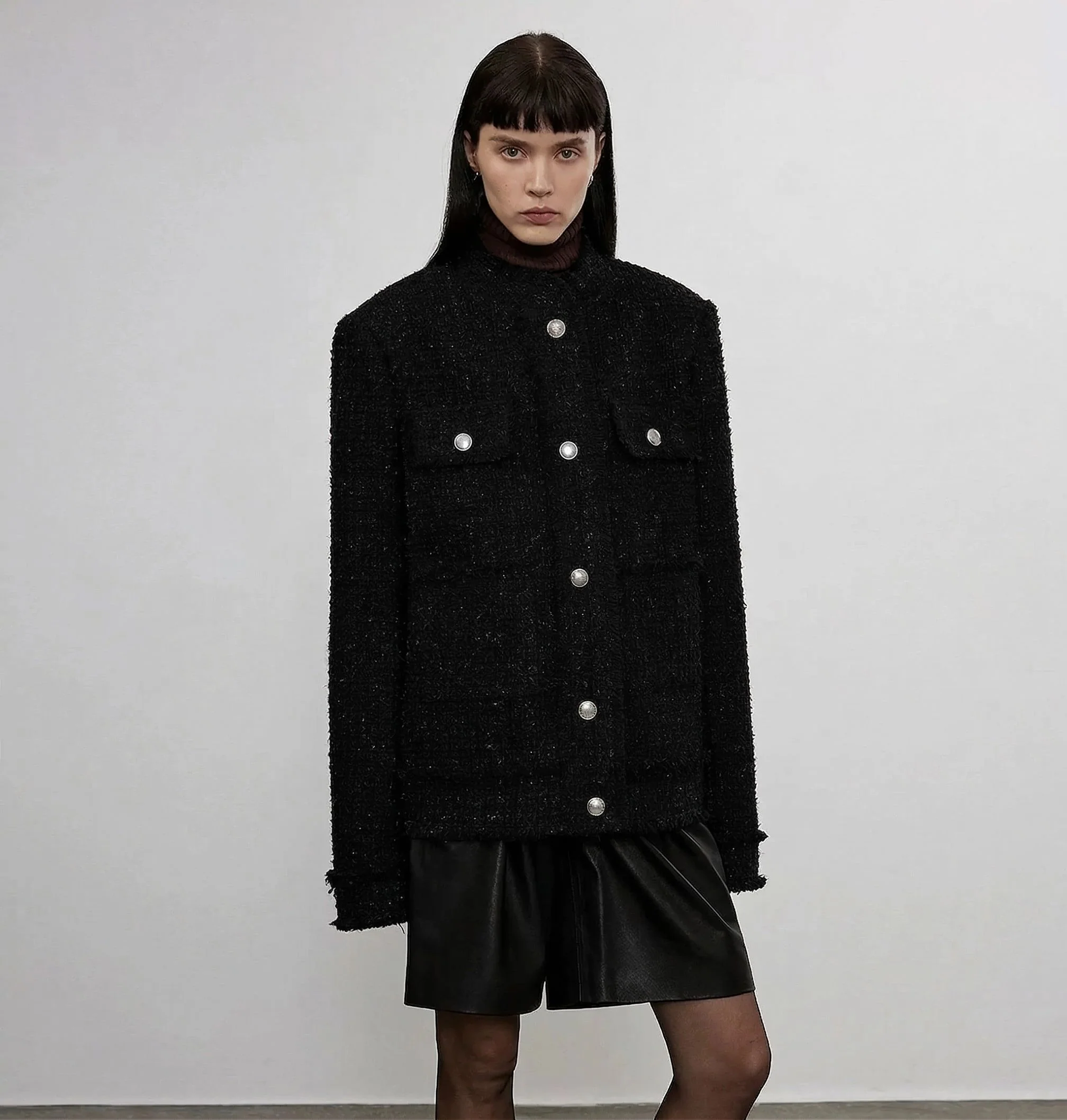 Fringed Tweed Jacket - Image 7