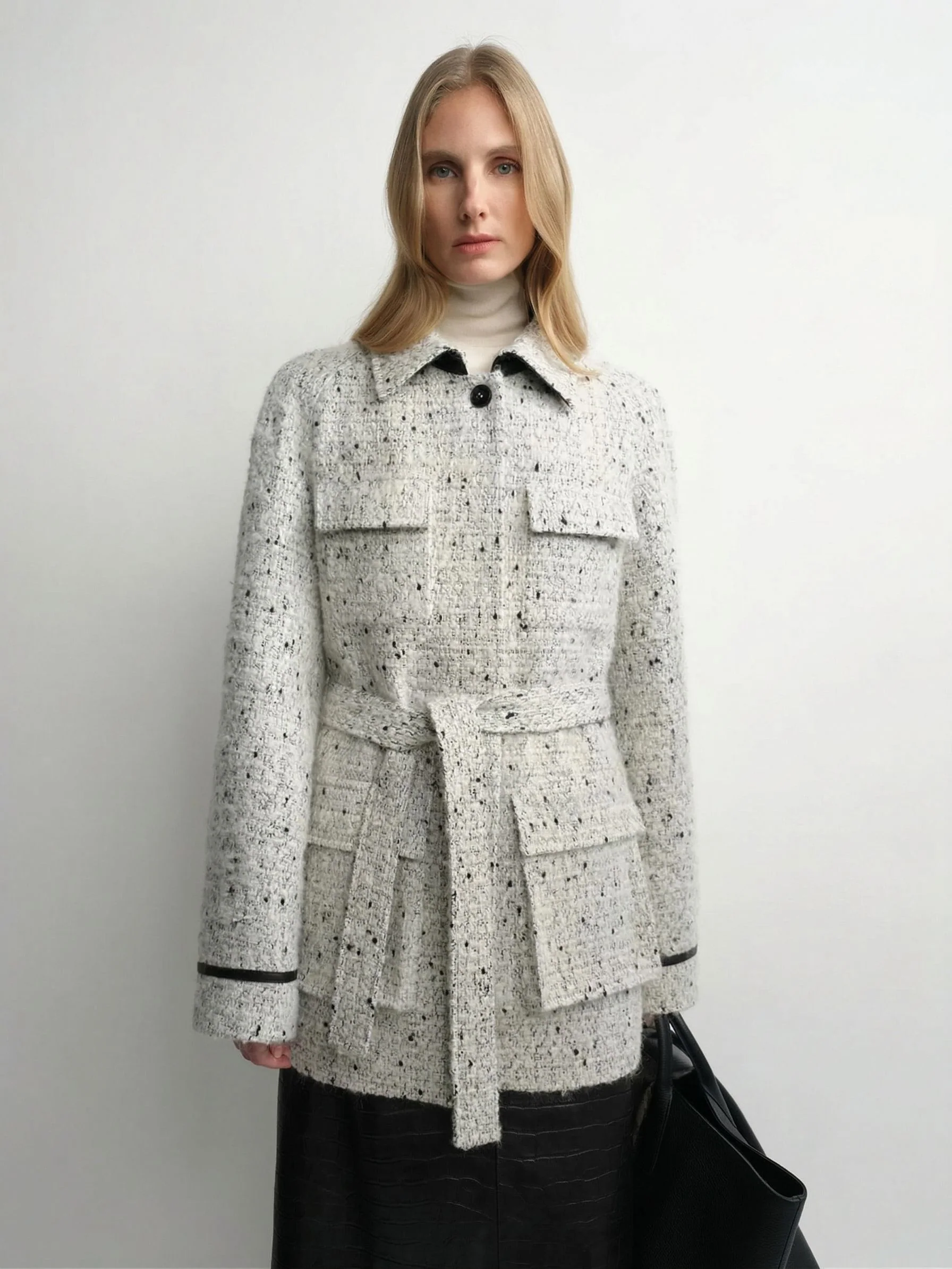 Fringed Tweed Jacket - Image 9