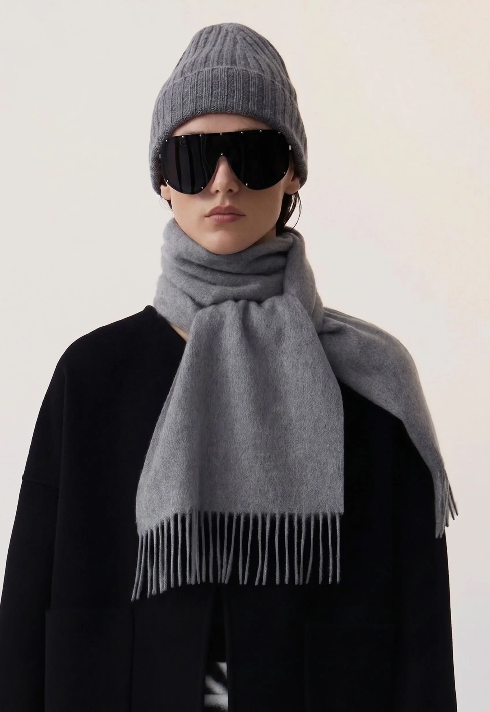 Fringed Wrap Scarf