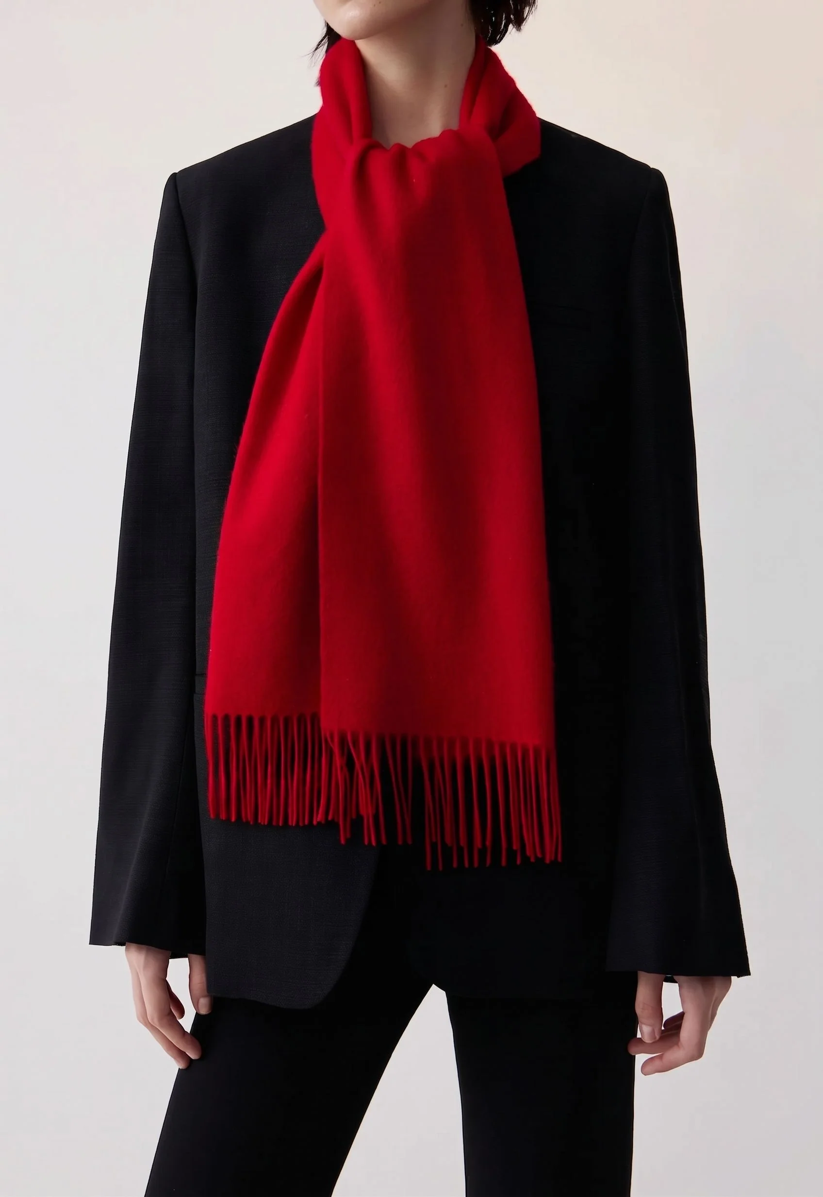 Fringed Wrap Scarf