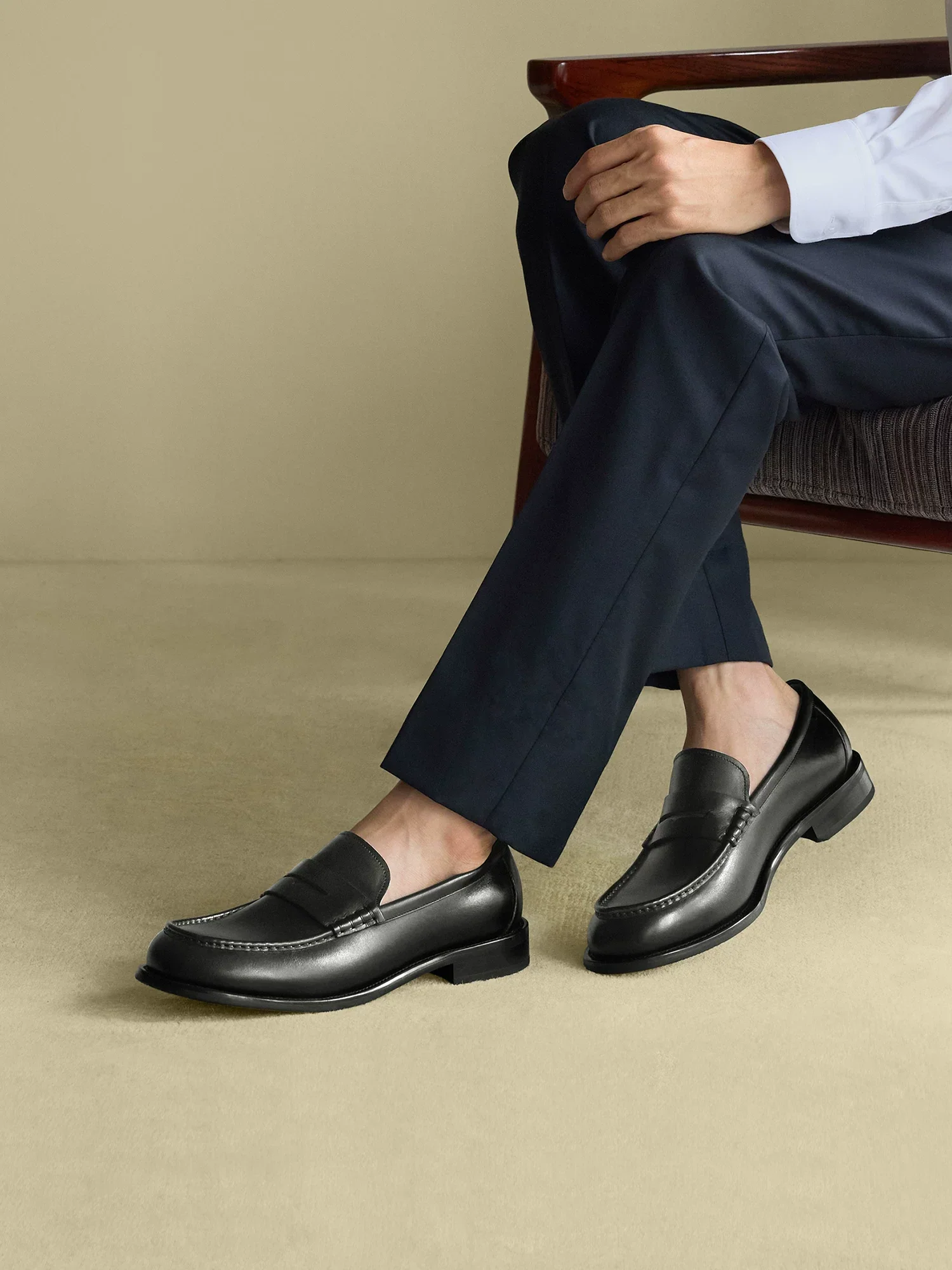 Full-Grain Calfskin Penny Loafer - Image 3