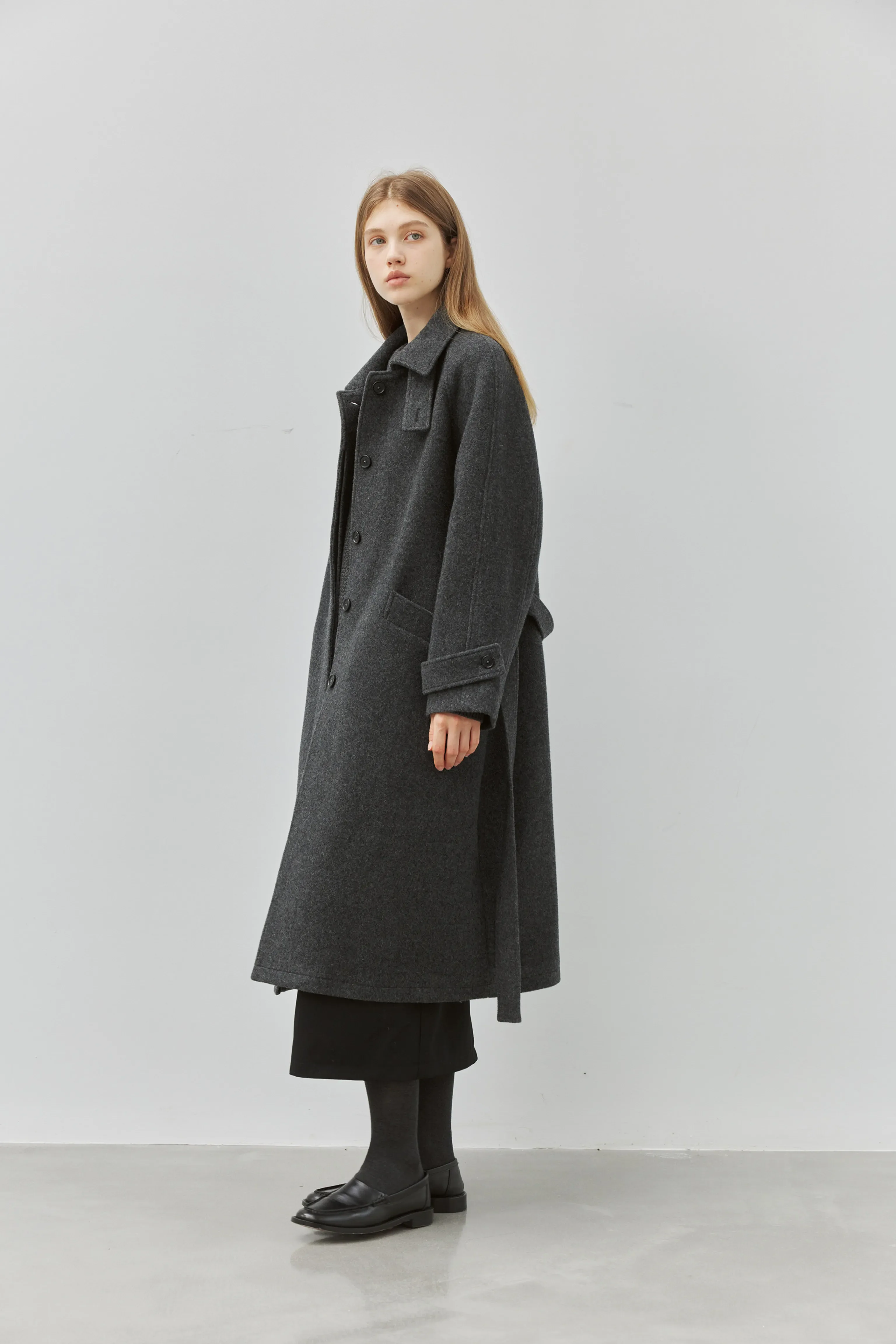 Funnel-Neck Coat - Image 6
