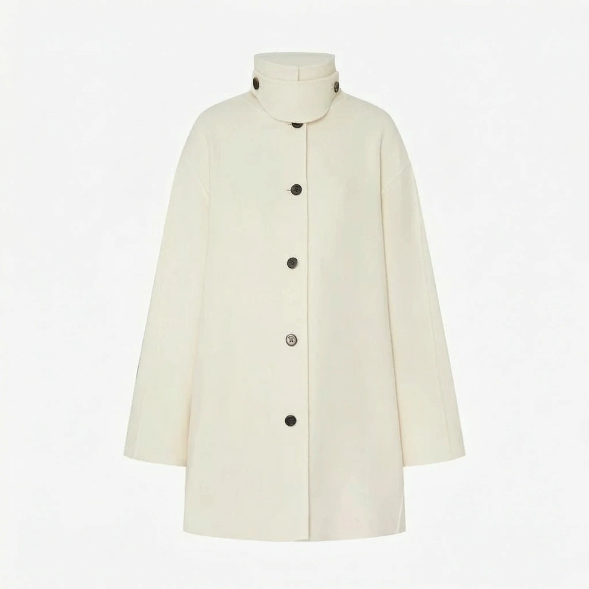 Funnel Neck Coat - Image 6