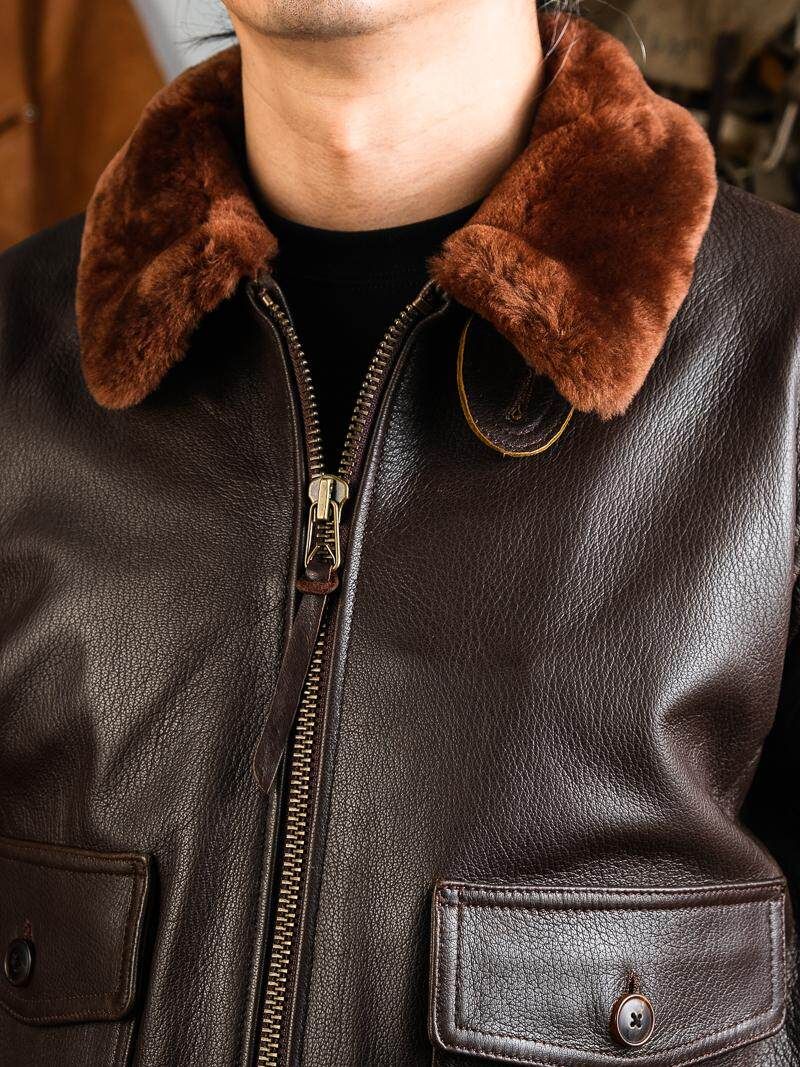 Fur Collar Flight Jacket - Image 2