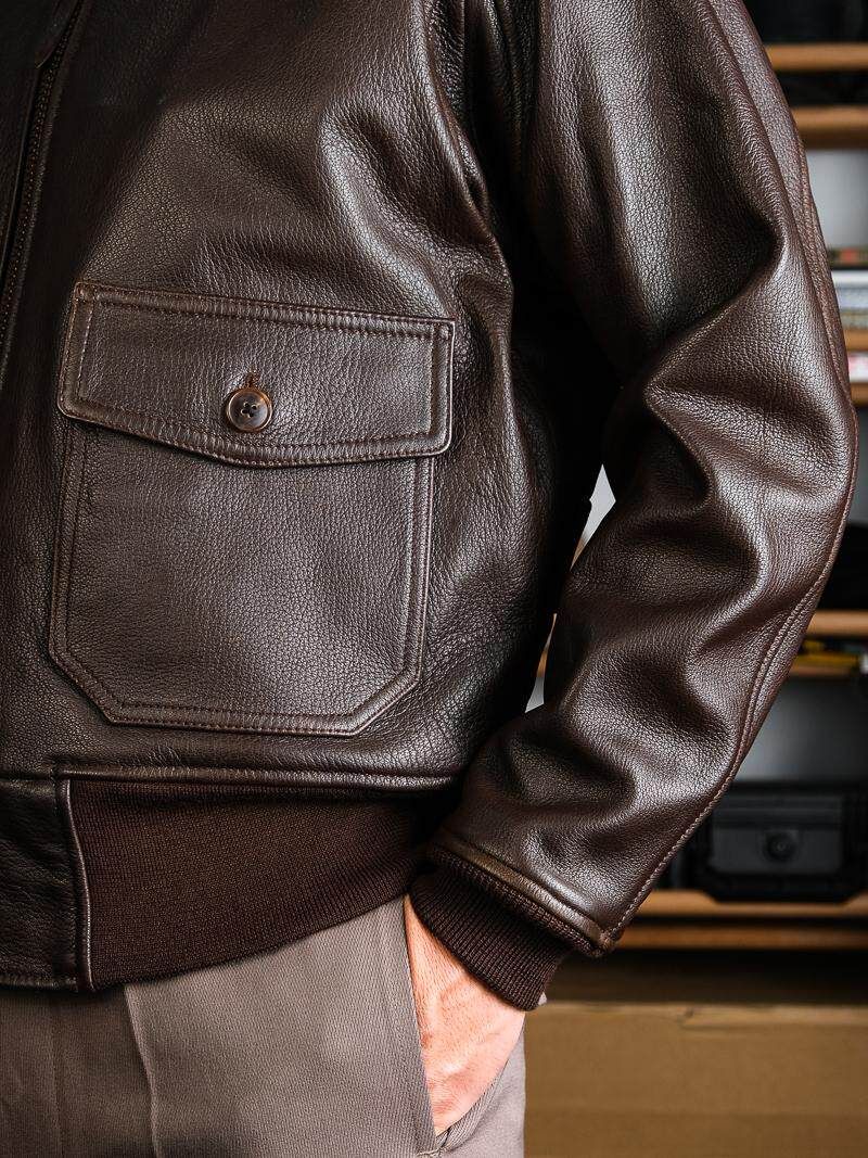 Fur Collar Flight Jacket - Image 3