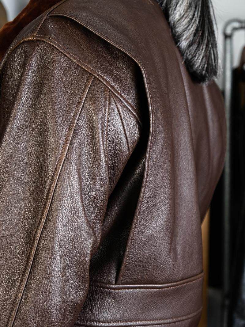 Fur Collar Flight Jacket - Image 4