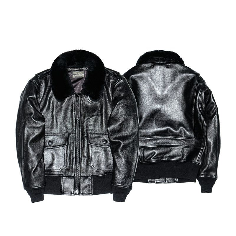 Fur Collar Flight Jacket - Image 6