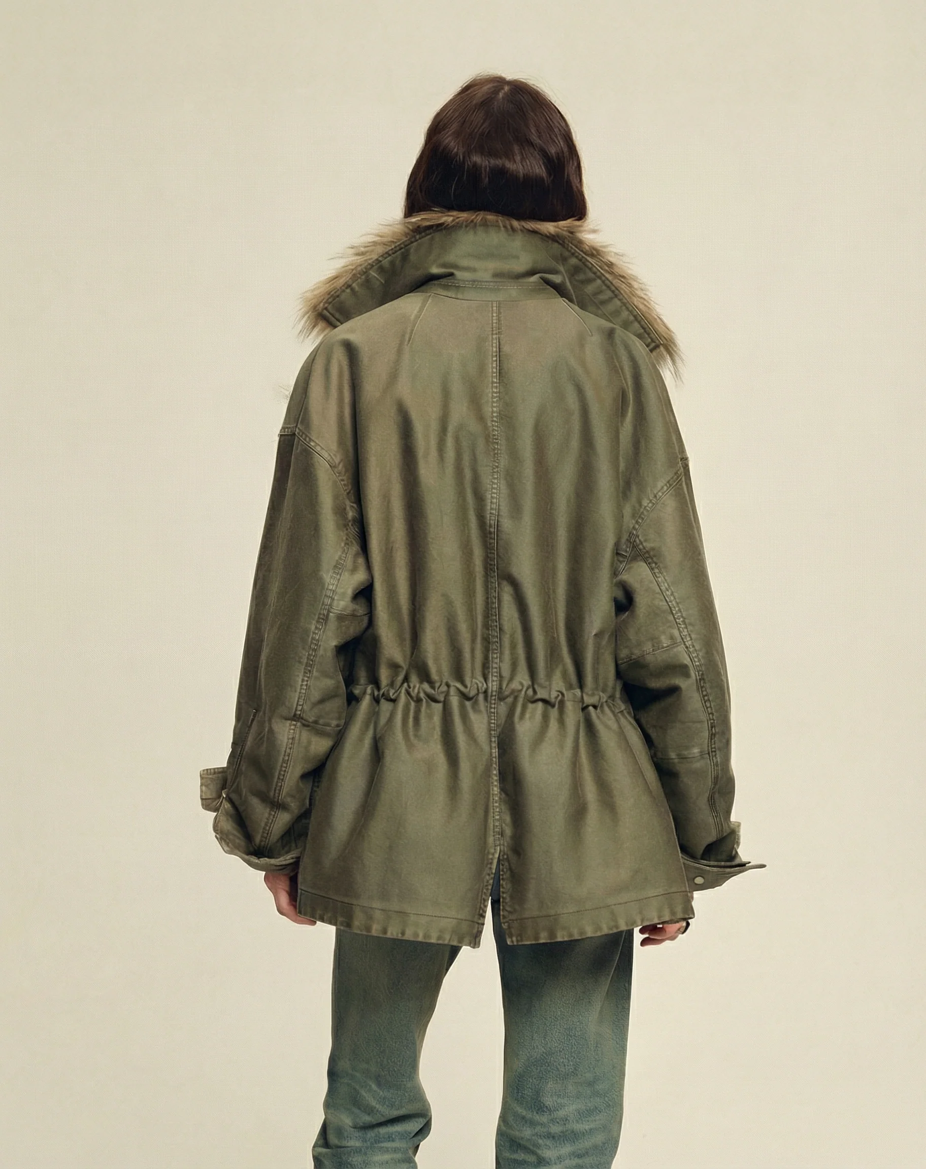 Fur Collar Parka - Image 4