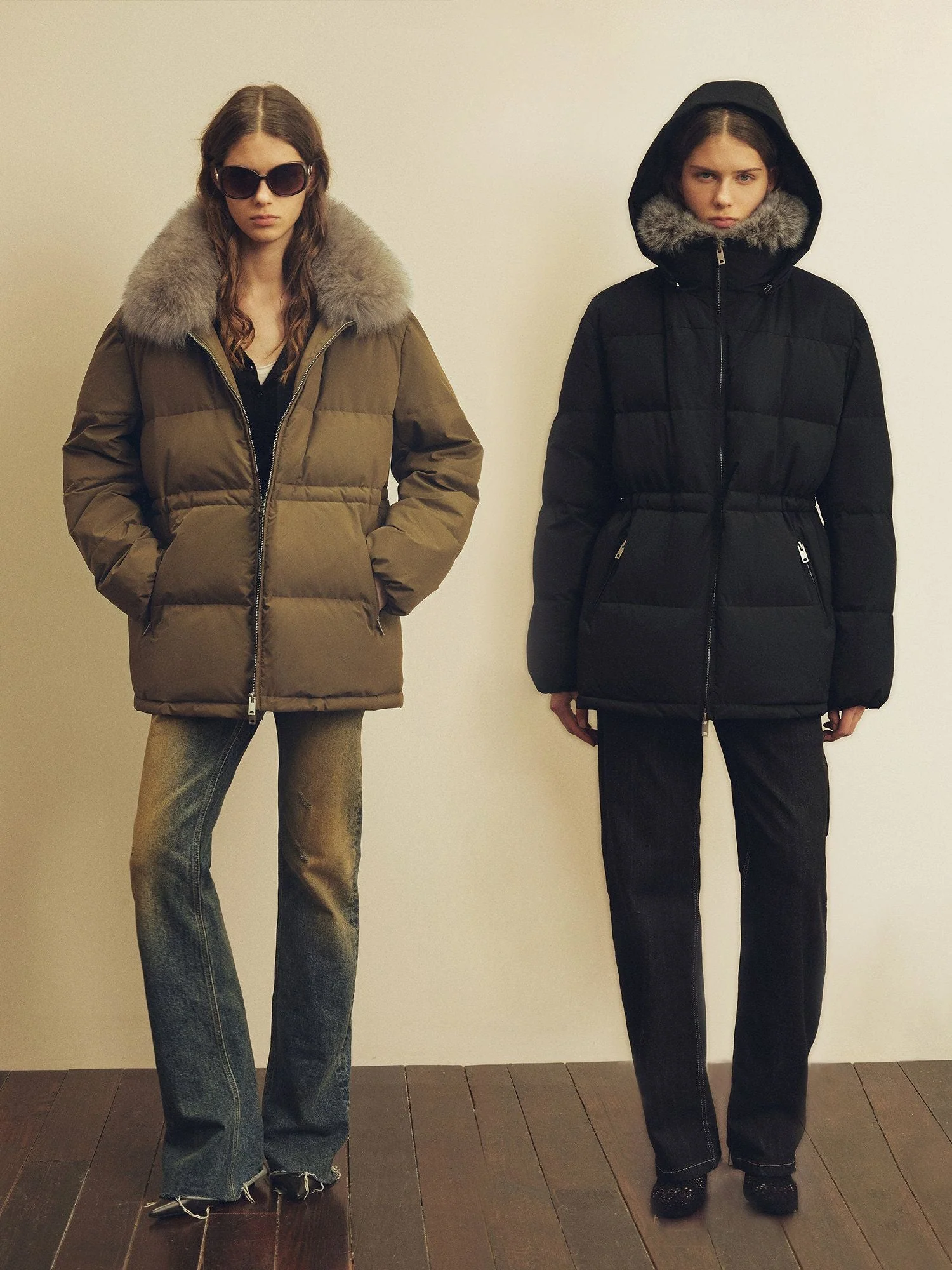 Fur Collar Puffer - Image 5