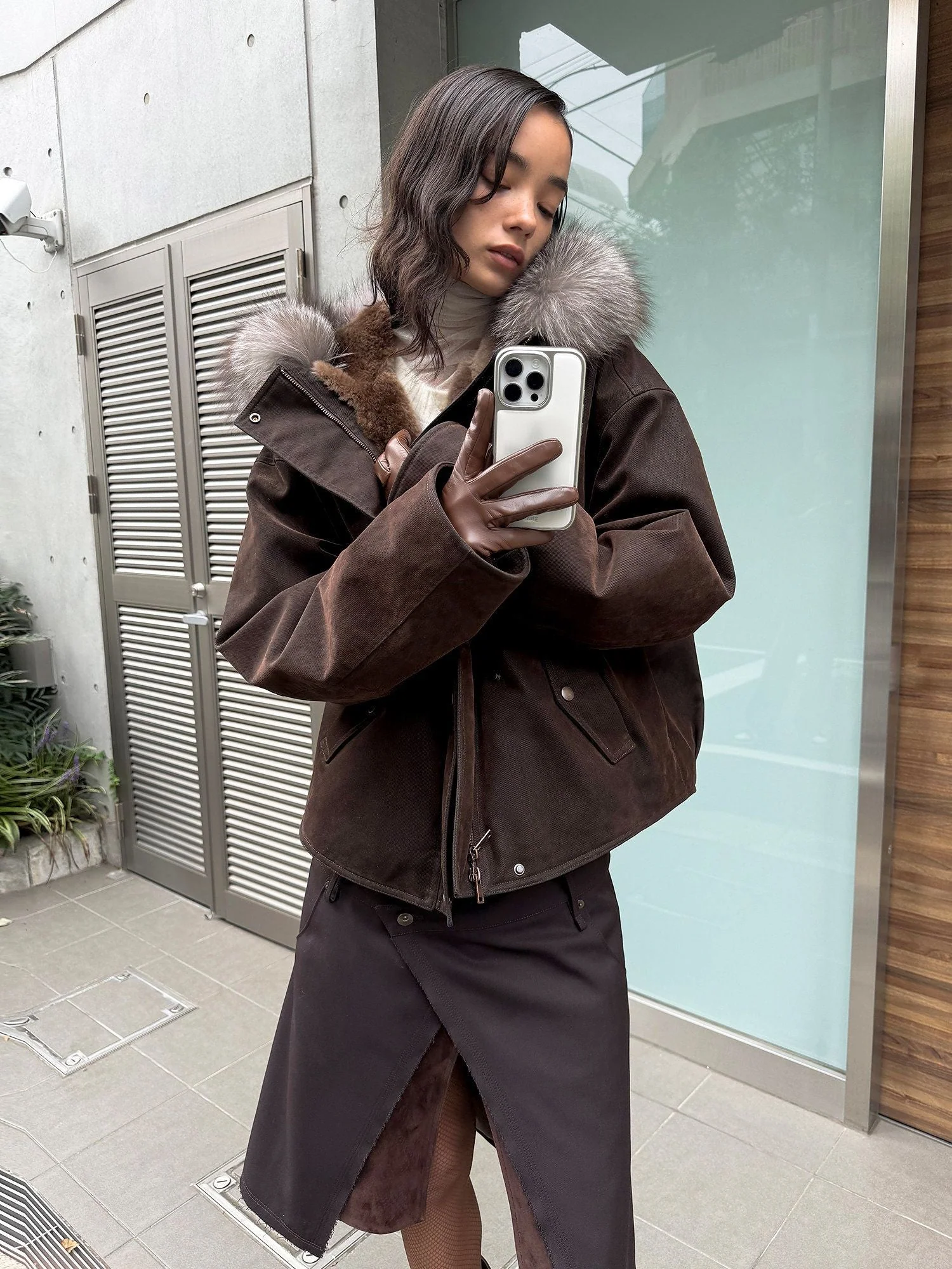 Fur Hood Jacket - Image 2