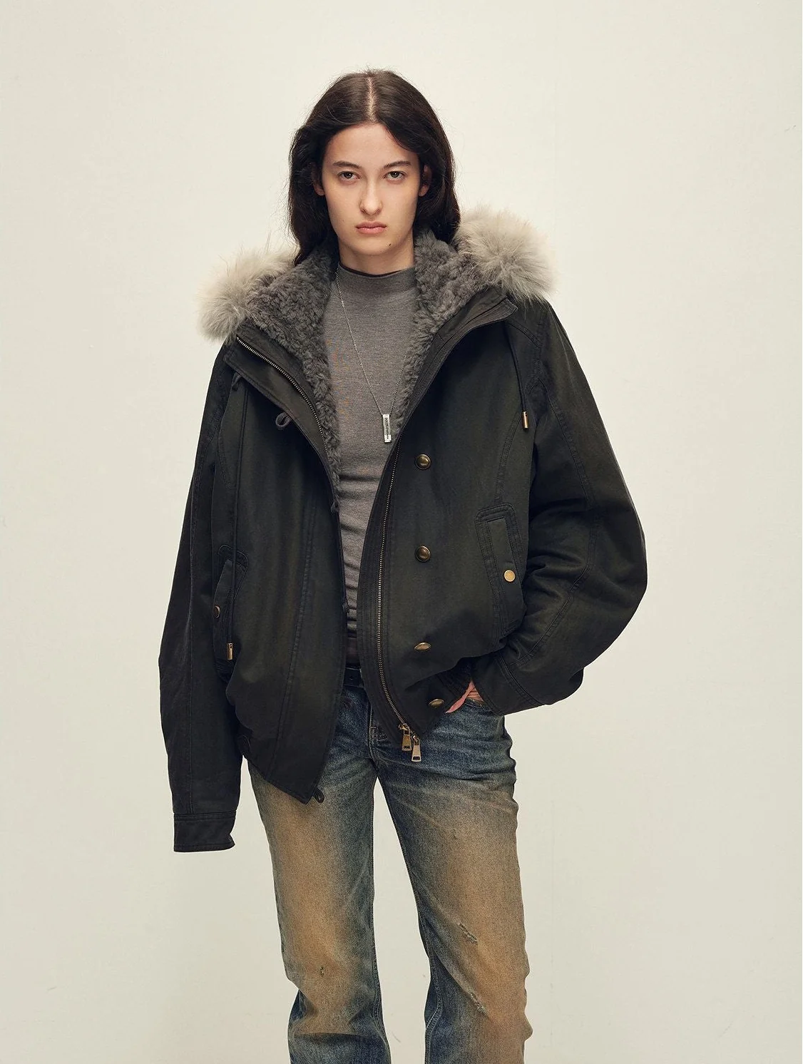 Fur Hood Parka - Image 6
