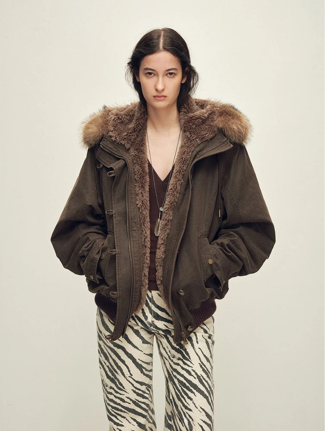 Fur Hood Parka - Image 7