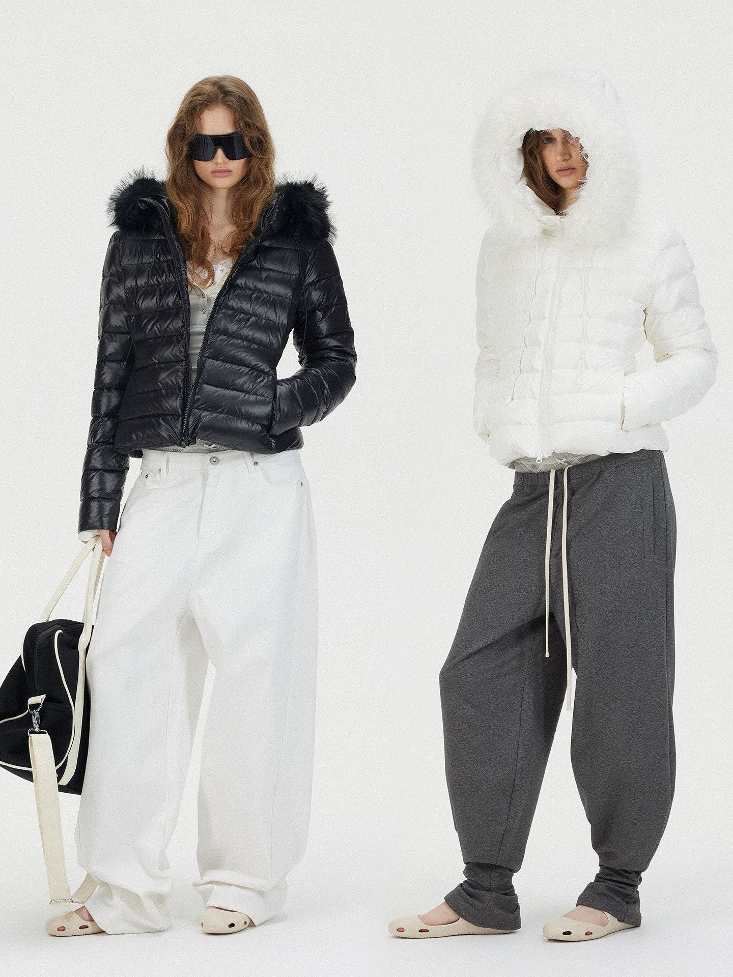 Fur Hood Puffer Jacket - Image 2