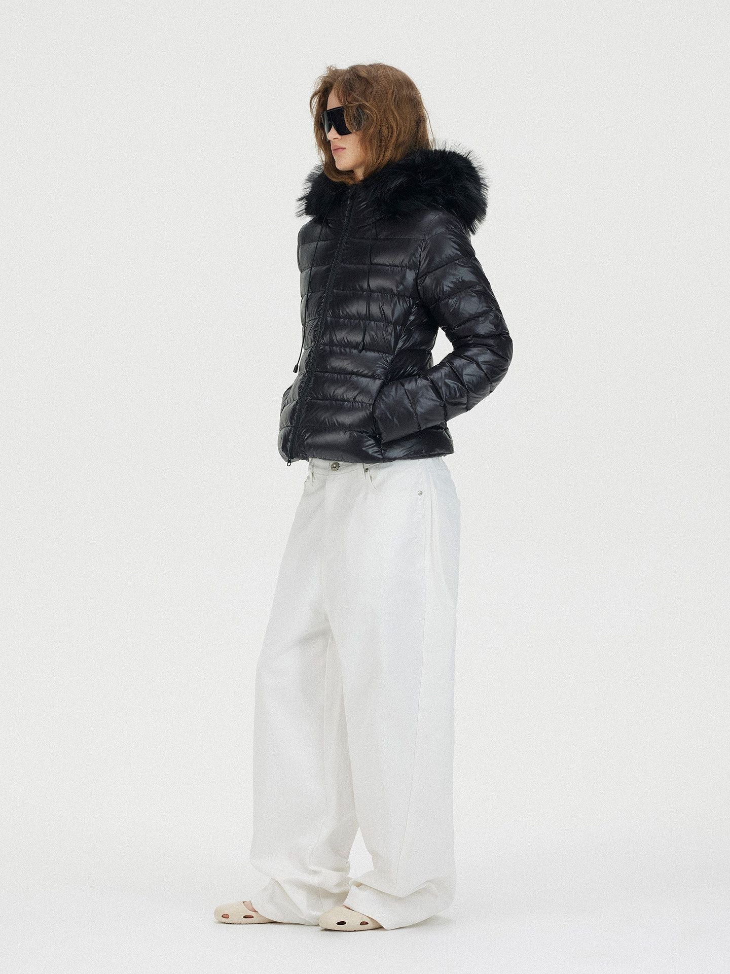 Fur Hood Puffer Jacket - Image 5