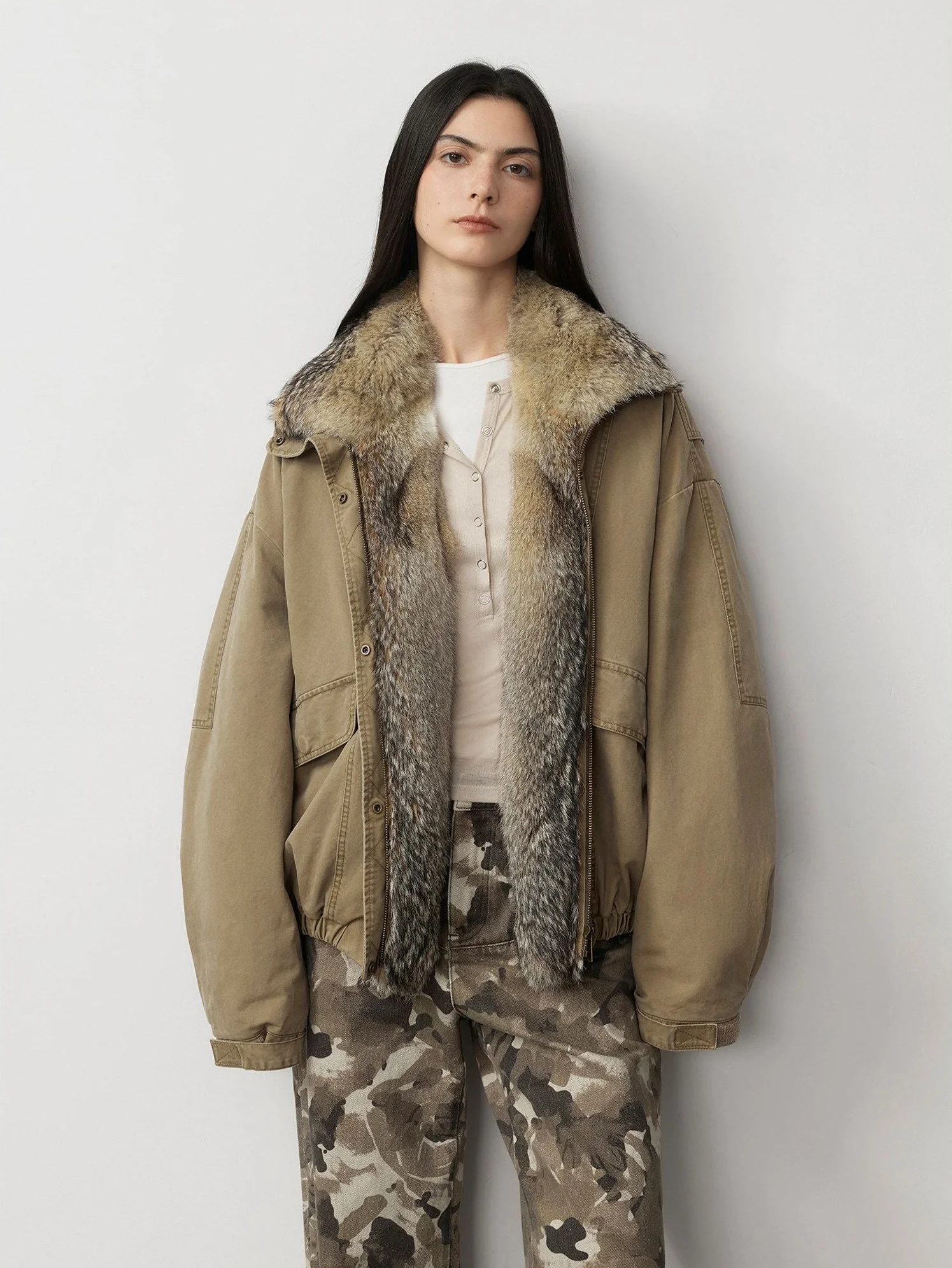 Fur-Lined Parka - Image 9