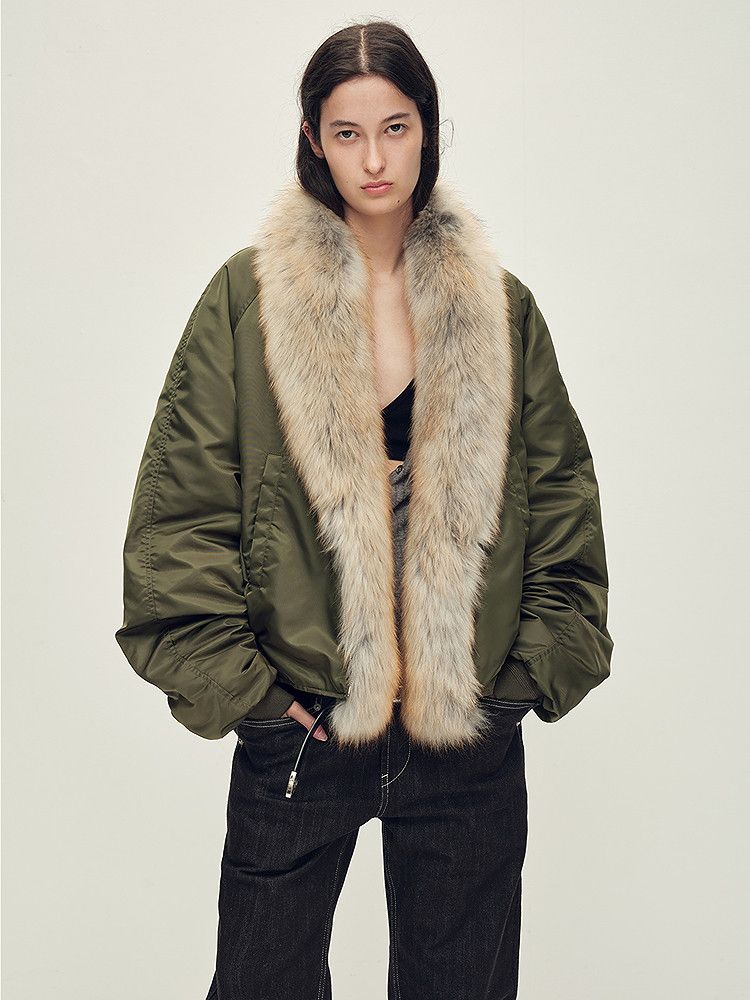 Fur-Trim Bomber