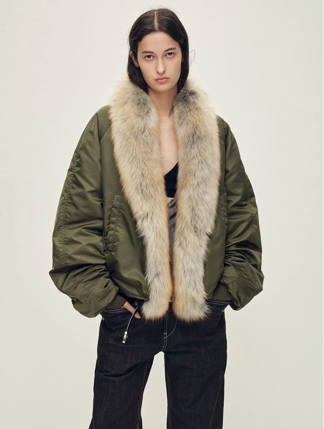 Fur-Trim Bomber - Image 6