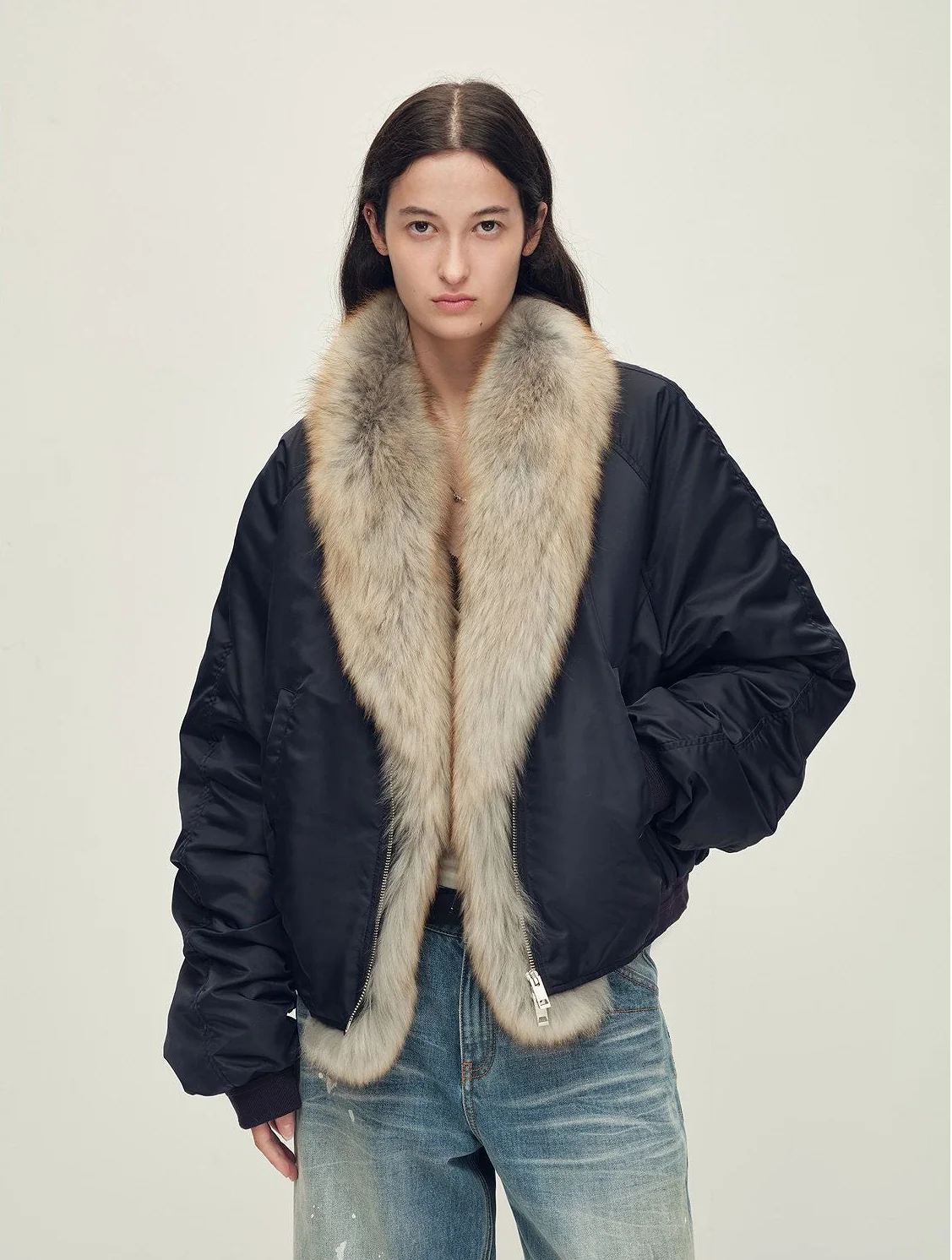 Fur-Trim Bomber - Image 7