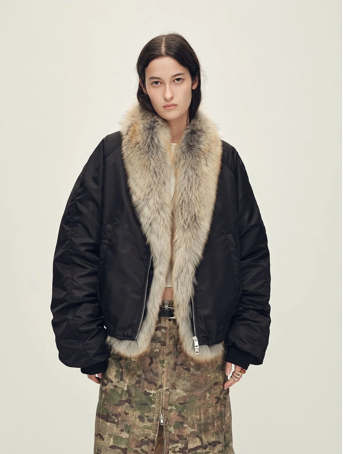 Fur-Trim Bomber - Image 8