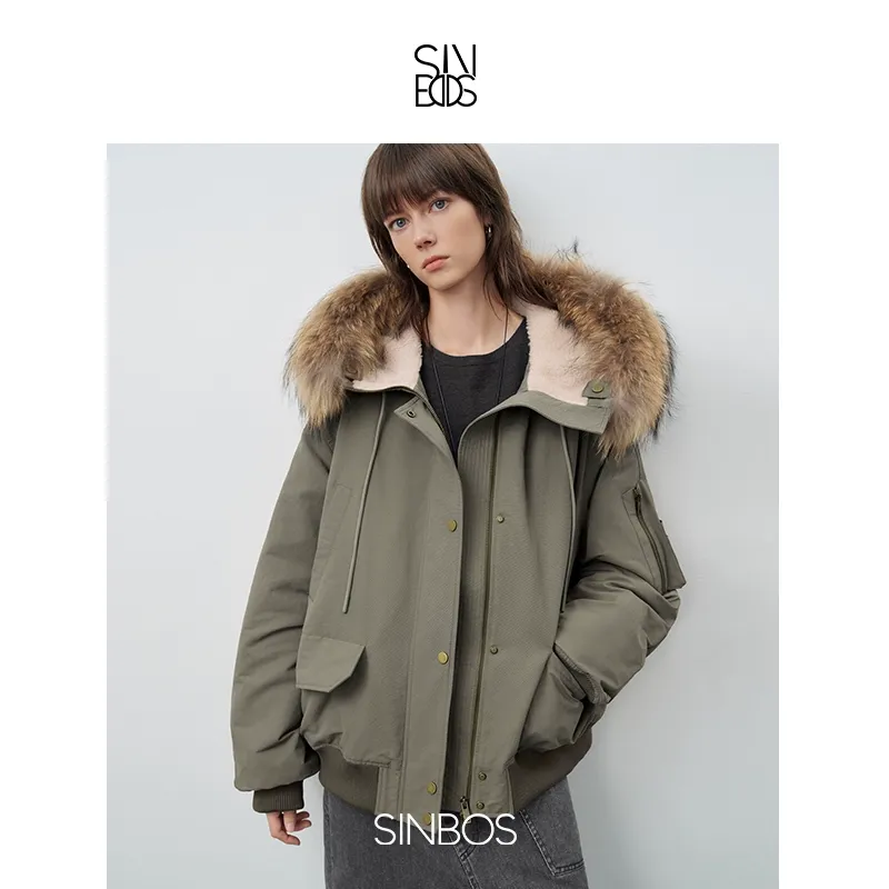 Fur-Trim Hooded Down Parka - Image 6