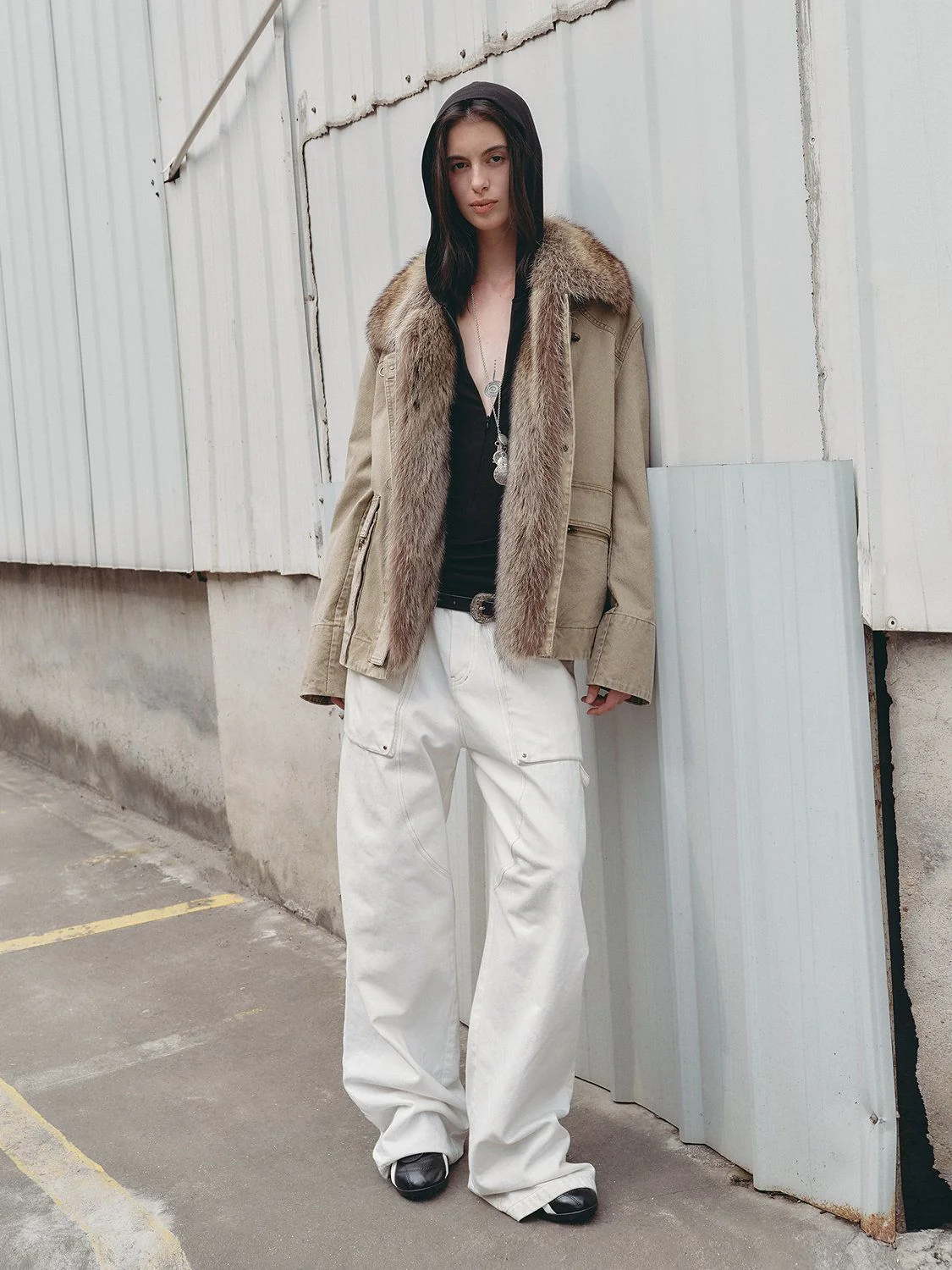 Fur-Trim Parka - Image 2