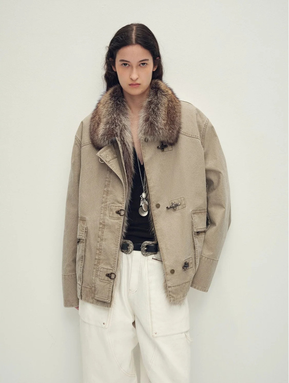 Fur-Trim Parka - Image 6