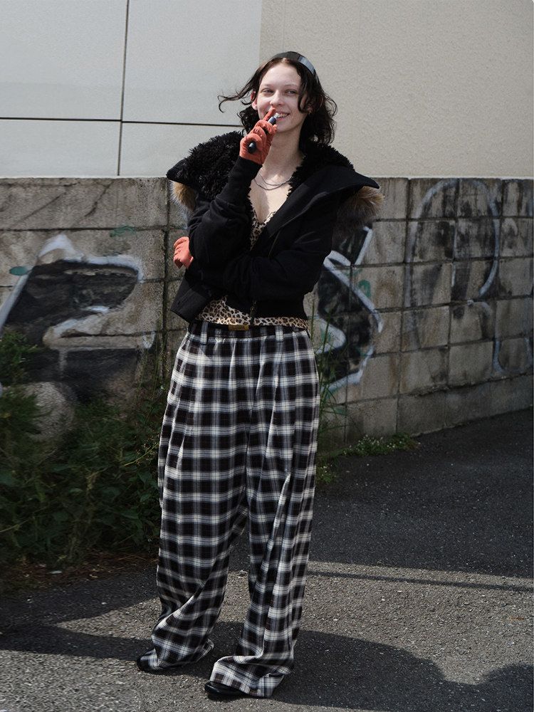 Fur Trim Zip Hoodie - Image 4