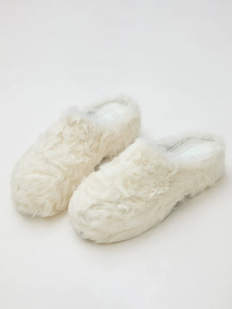 Furry Platform Mules - Image 2